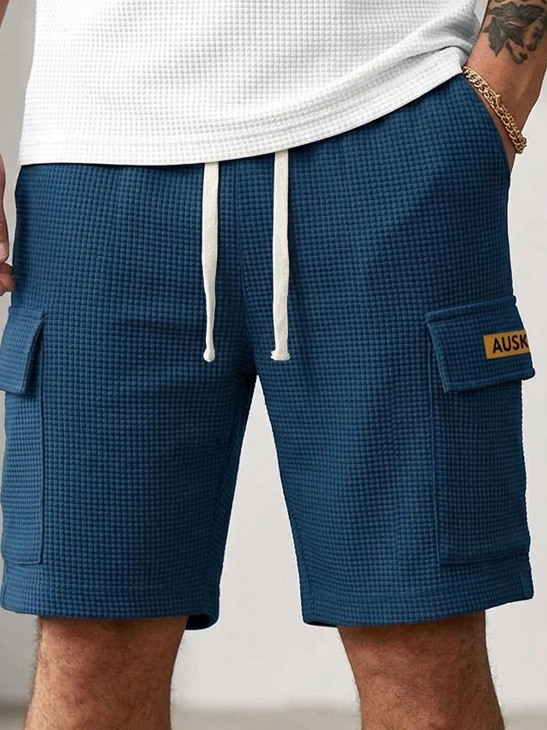 Buy AUSK Men Mid Rise Cargo Shorts - Shorts for Men 41646277 | Myntra