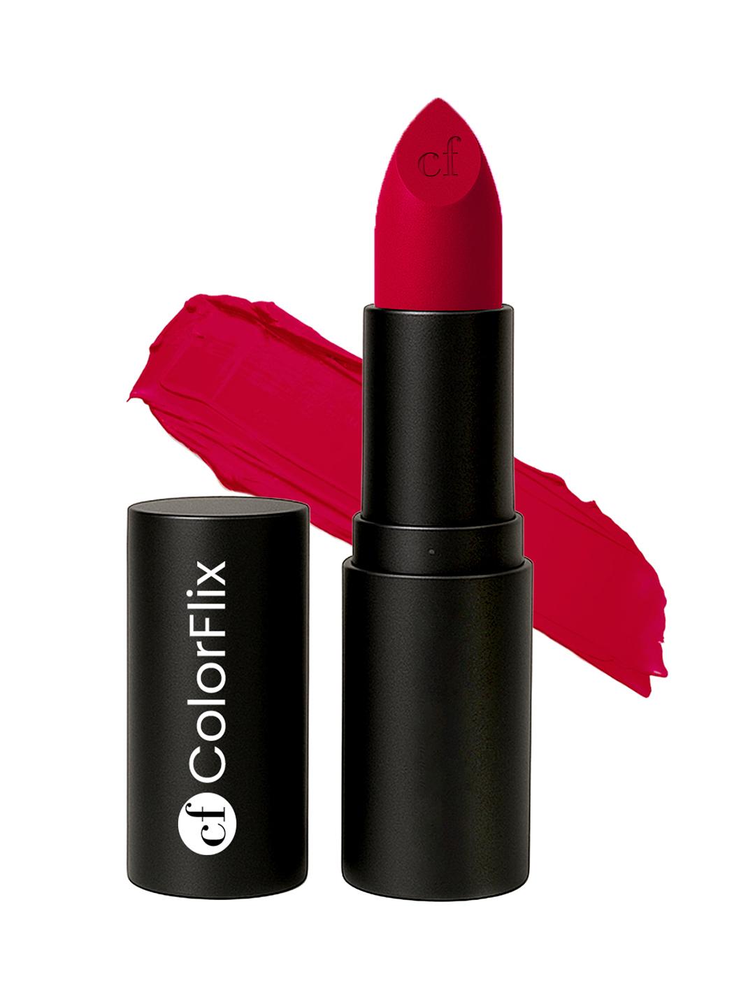 Buy COLORFLIX Bold Matte Moisture Rich Lipstick With Vitamin E   3.5 G  Tomato Red -  - Personal Care for Women