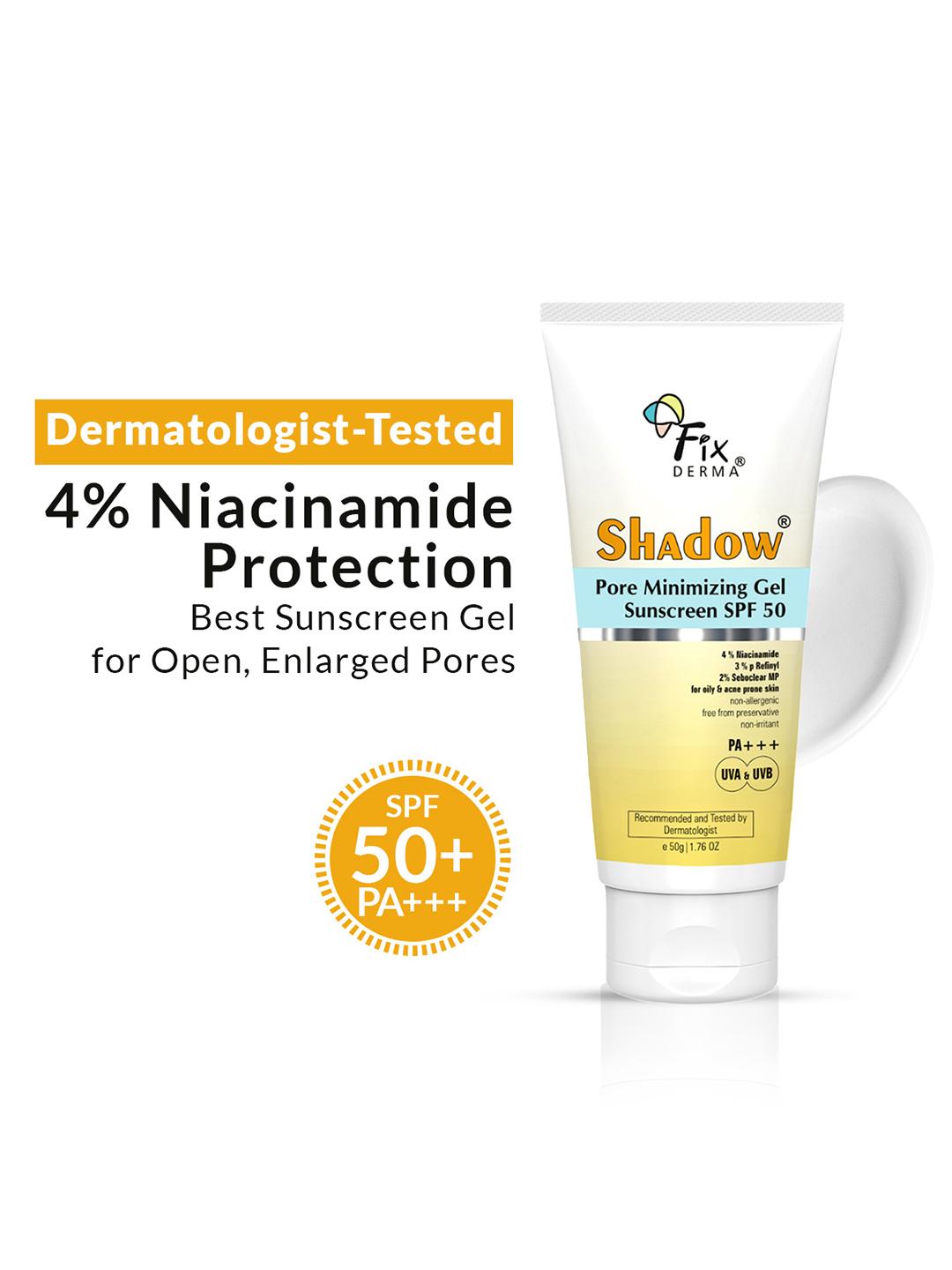 FIXDERMA Shadow Pore Minimizing Gel Sunscreen SPF 50 50g - Image 1
