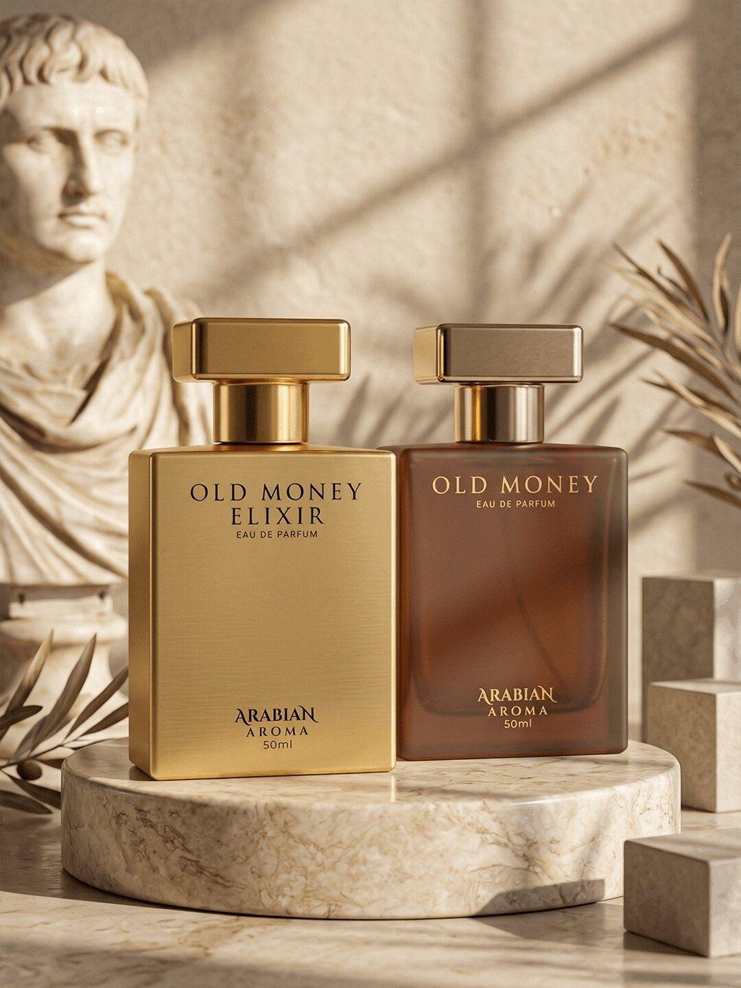 Buy Arabian Aroma Men Set 2 Old Money Elixir & Old Money Perfume Eau De Parfum 50ml Each - - Personal Care for Men
