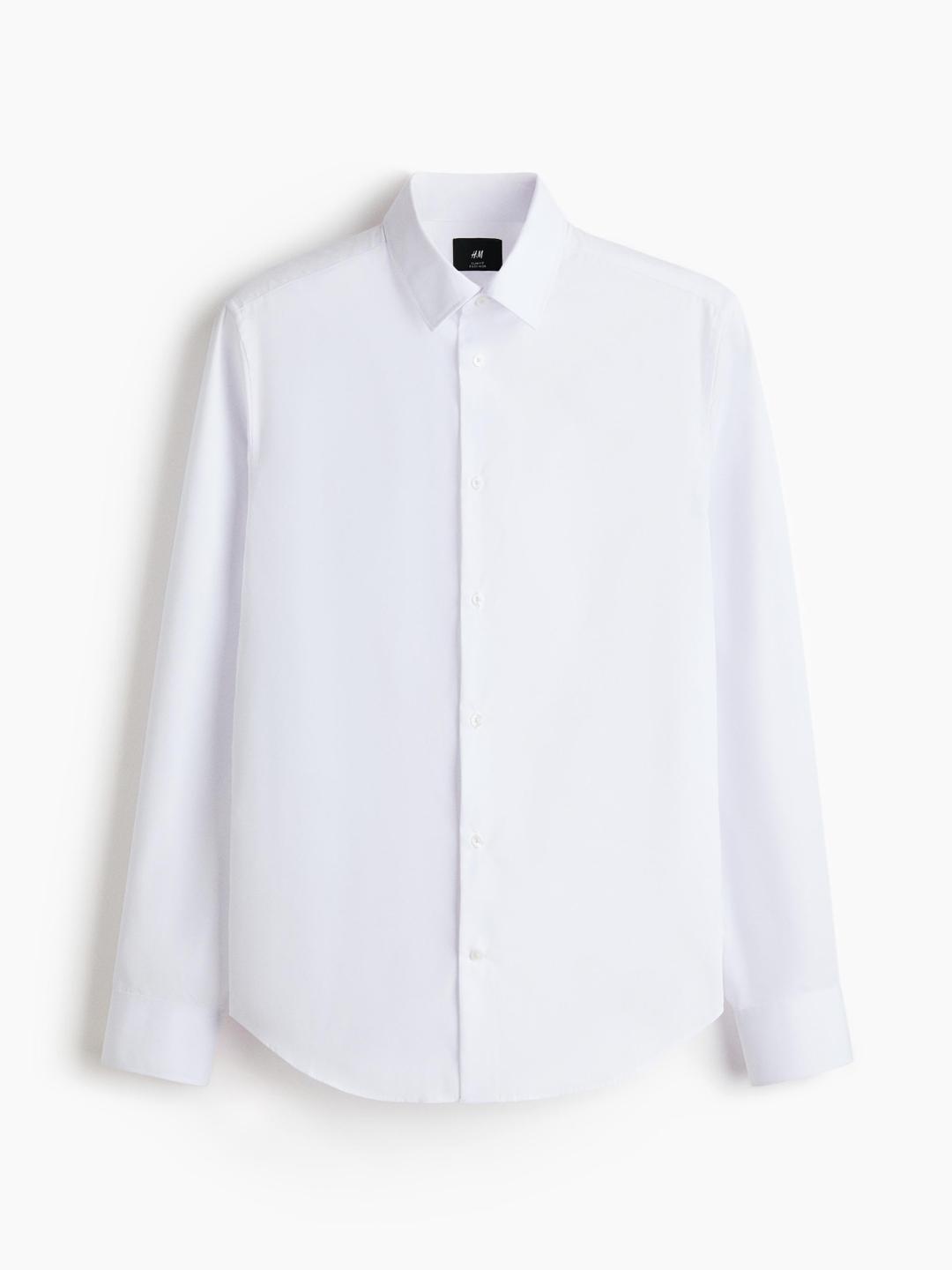 H&M Slim Fit Easy-Iron Shirt