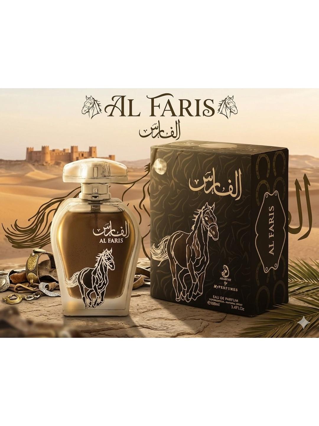 Buy ARABIYAT Al Faris Long Lasting Eau De Parfum 100 Ml - - Personal Care for Unisex