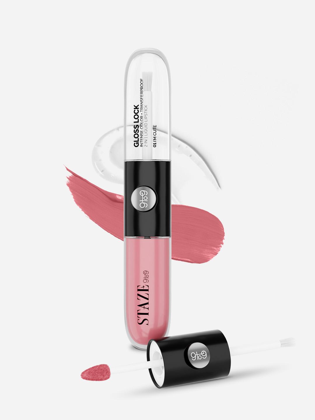 Buy STAZE 9to9 Gloss Lock 2 In 1 Liquid Lipstick 7 G I