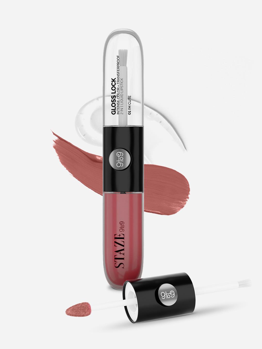 Buy STAZE 9to9 Gloss Lock 2 In 1 Liquid Lipstick 7 G I