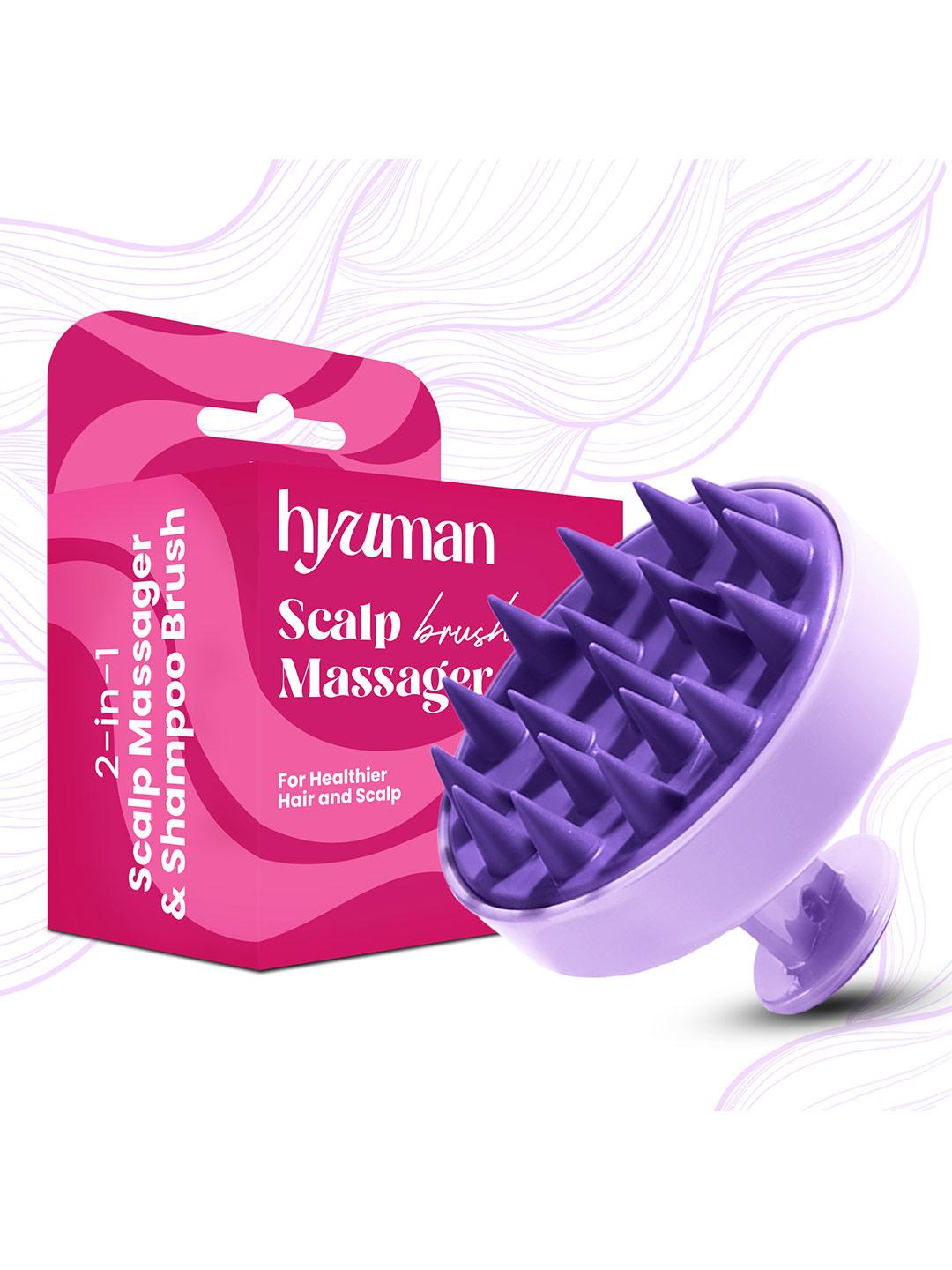 Buy HYUMAN Silicone Scalp Massager Purple - - Personal Care for Unisex