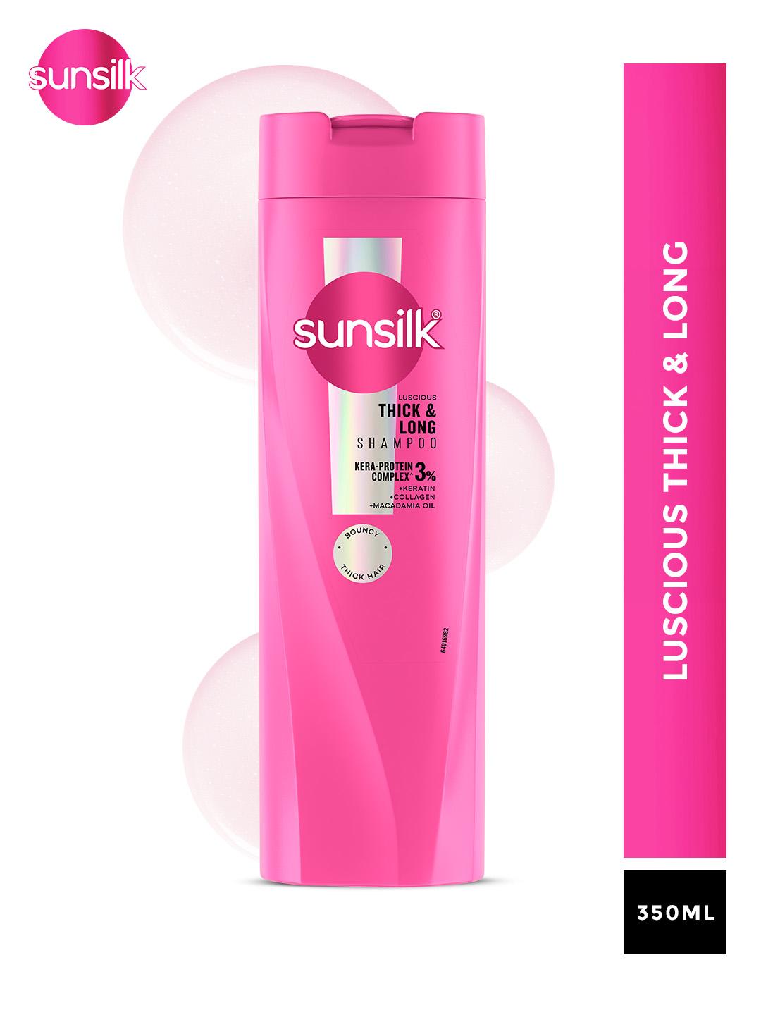 Buy Sunsilk Luscious Thick & Long Shampoo 350 Ml - - Personal Care for Unisex