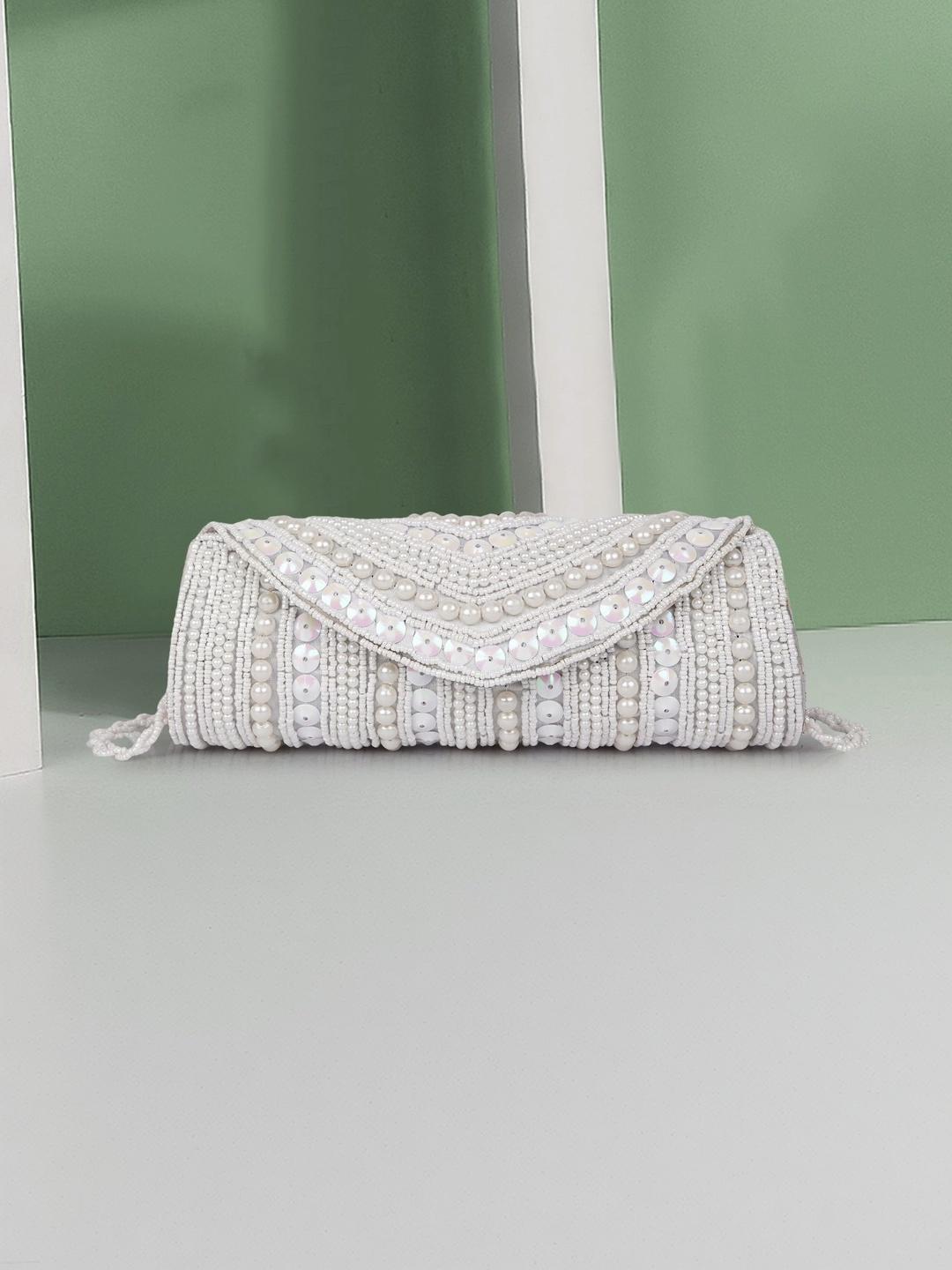 Buy Lancer Embellished Envelope Clutch - - Accessories for Women