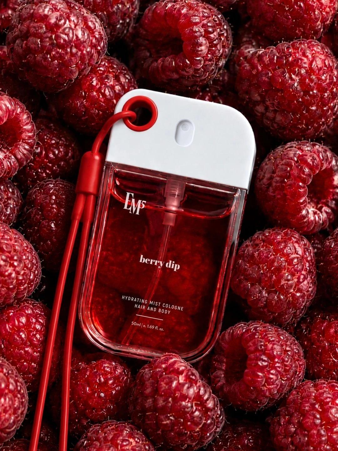 EM5 Women Berry Dip Long Lasting Hair & Body Mist - 50 ml