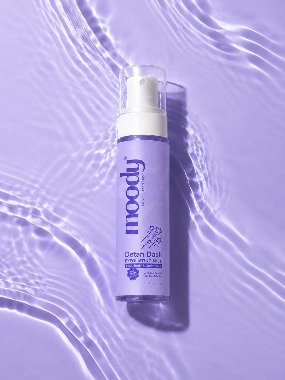 Buy MOODY Detan Dash Face Exfoliating Mist   110 Ml -  - Personal Care for Unisex