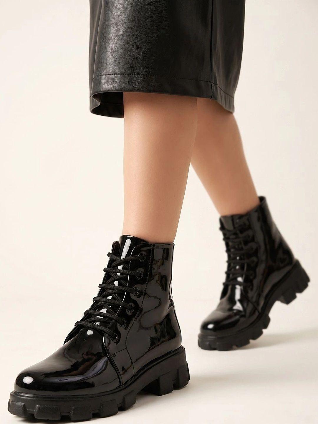 Buy Stylestry Women Block Heeled Winter Boots -  - Footwear for Women