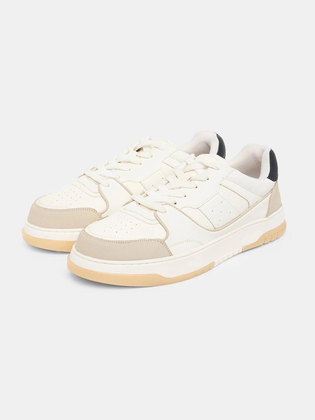 Urban Ranger by pantaloons Men Colourblocked PU Sneakers - Image 1