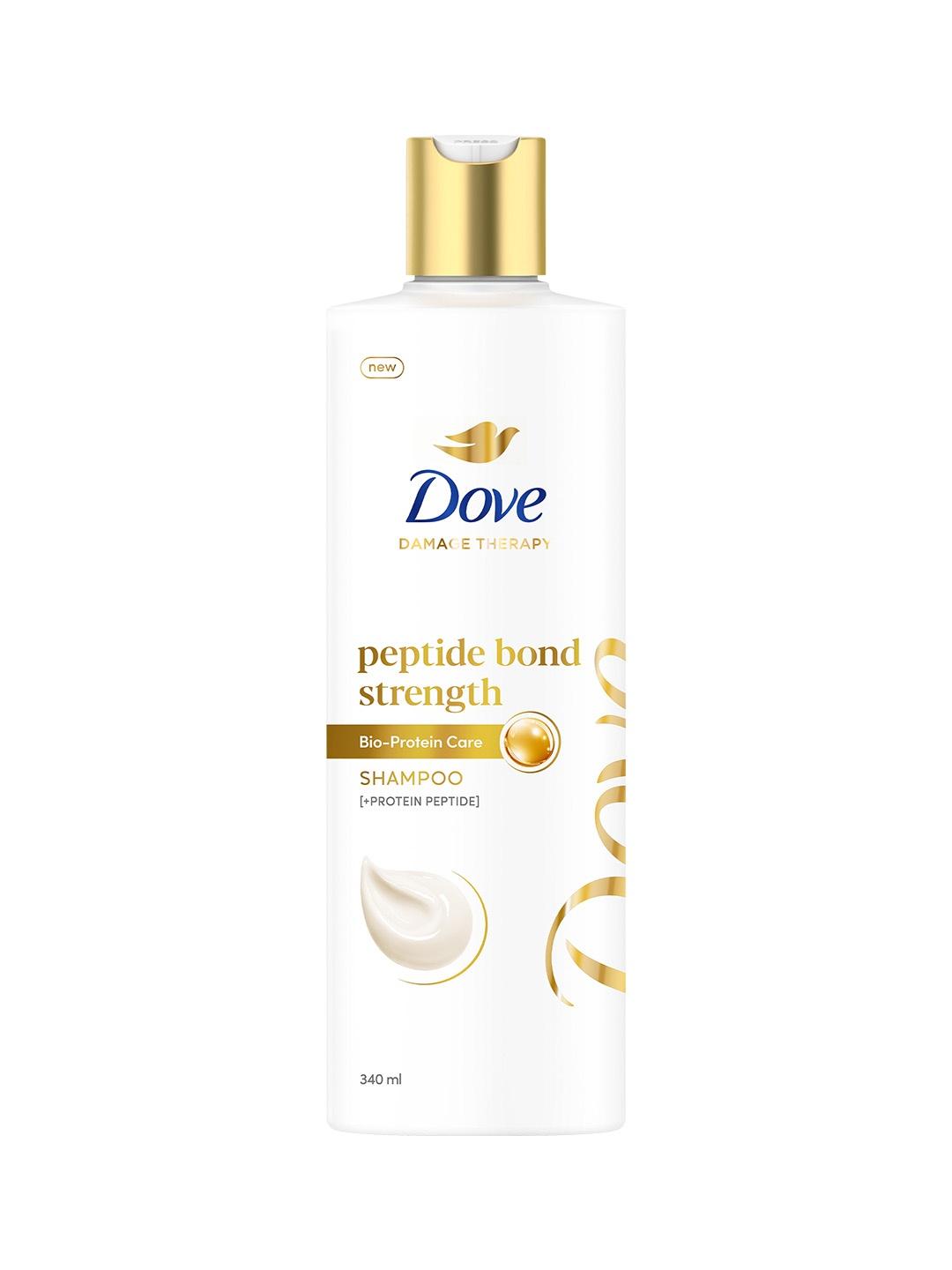 Buy Dove Peptide Bond Strength Shampoo 340 Ml - - Personal Care for Unisex