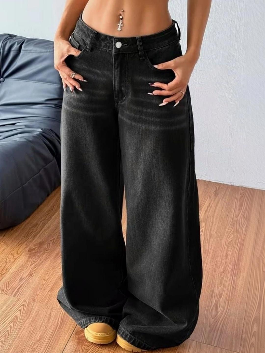 ESLITA Women High-Rise Light Fade Jeans