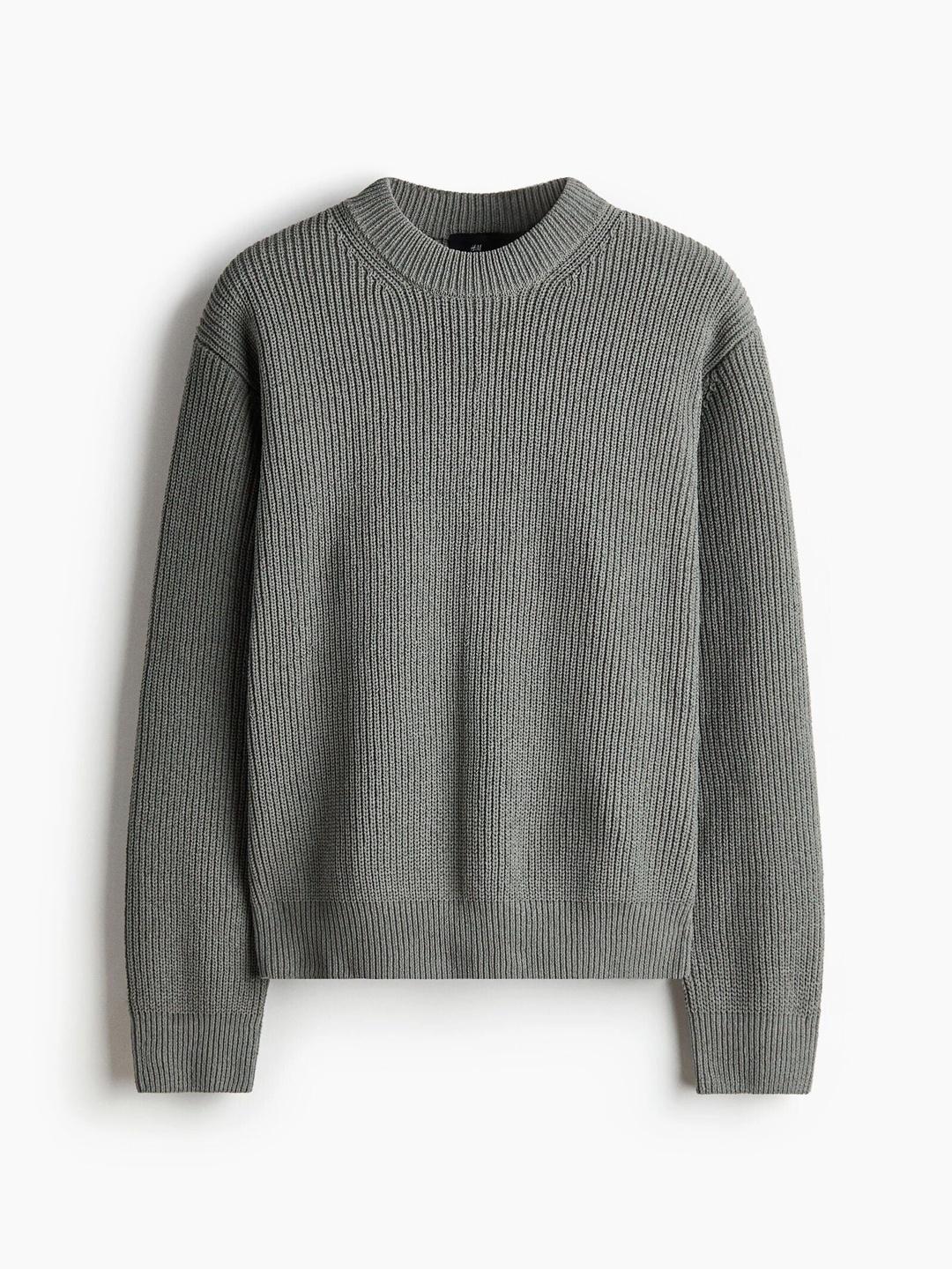H&M Men Ribbed Pullover - Image 1