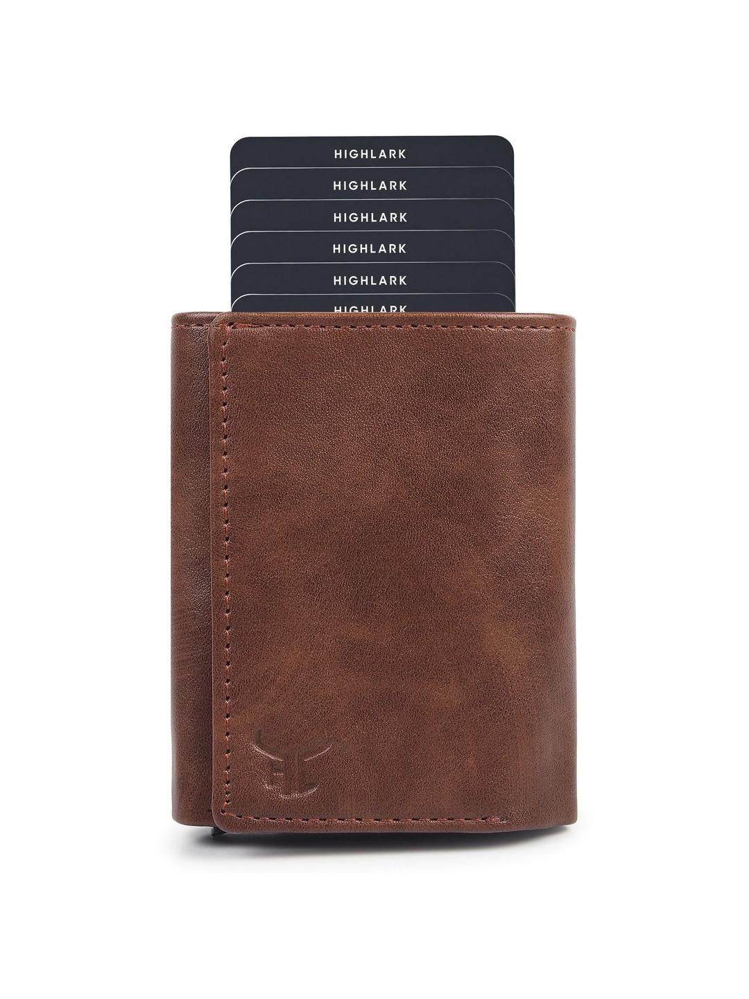 Buy RFID Blocking Wallet For Men | Slim Pop Up Card Holder | Vegan Leather | 8+ Cards - - Accessories for Men