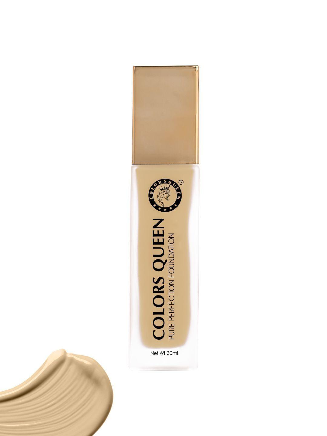 Buy Colors Queen Pure Perfection Oil Free Matte Foundation 30ml Natural Nude 04 - - Personal Care for Women