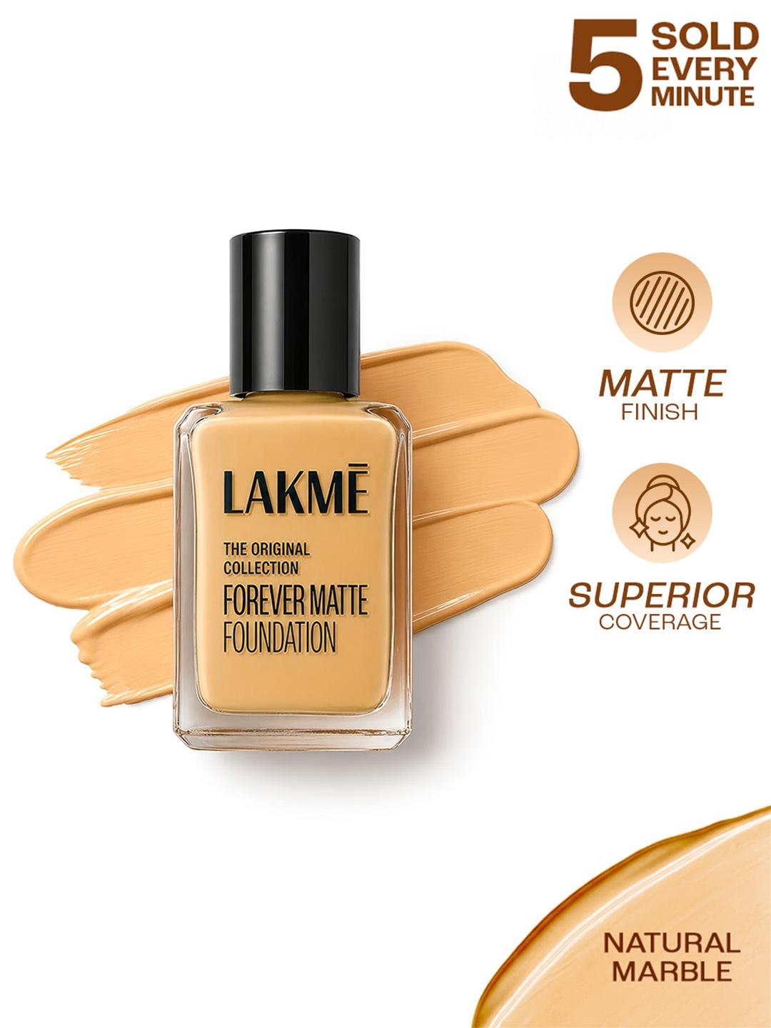 Buy Lakme Forever Matte Foundation 27ml Marble - Image 1