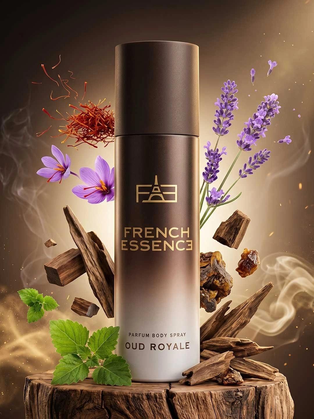 Buy FRENCH ESSENCE Oud Royale No Gas Parfum Body Spray 120 Ml - - Personal Care for Unisex