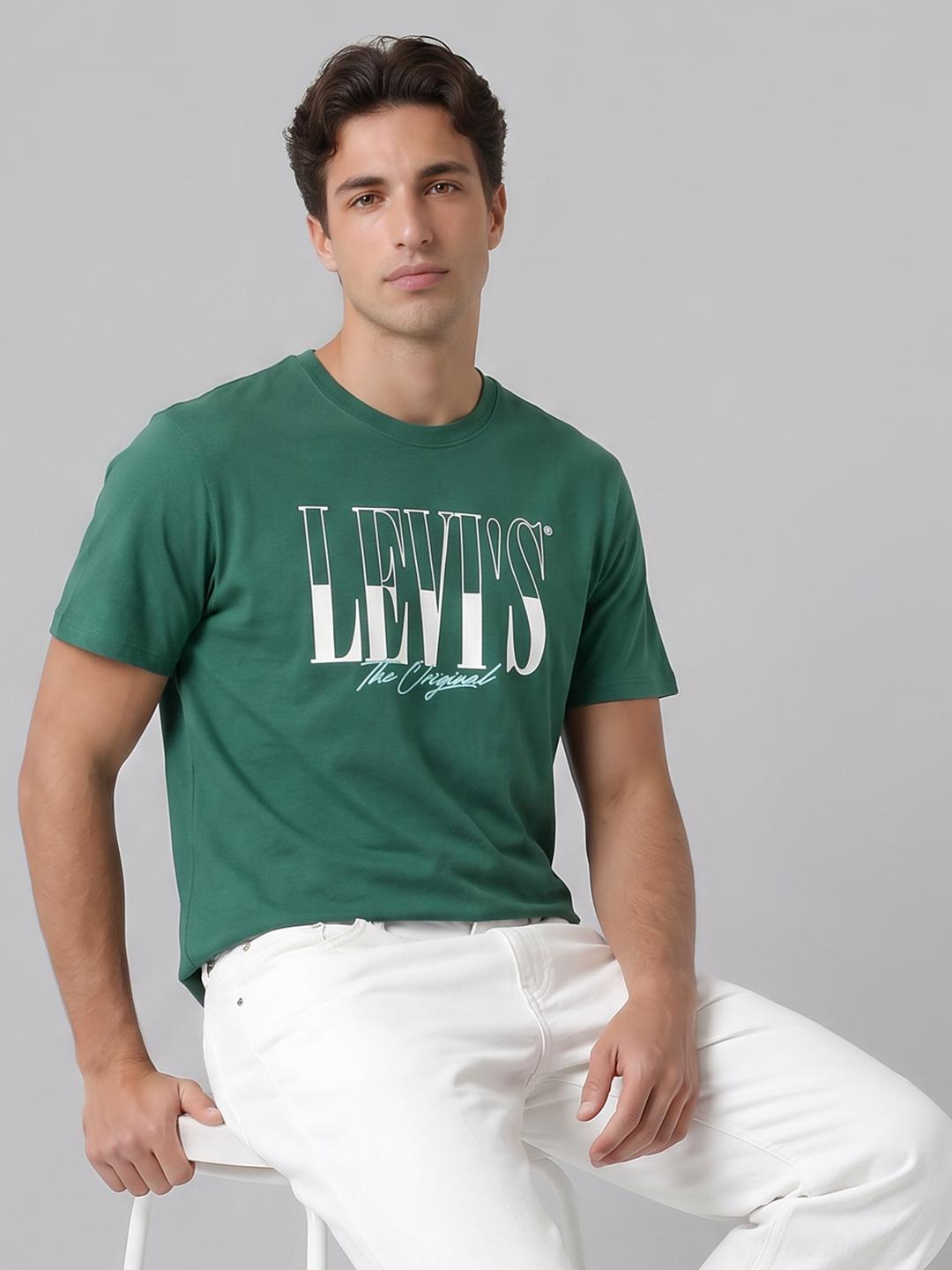 Levis Slim Fit Brand Logo Printed T-shirt