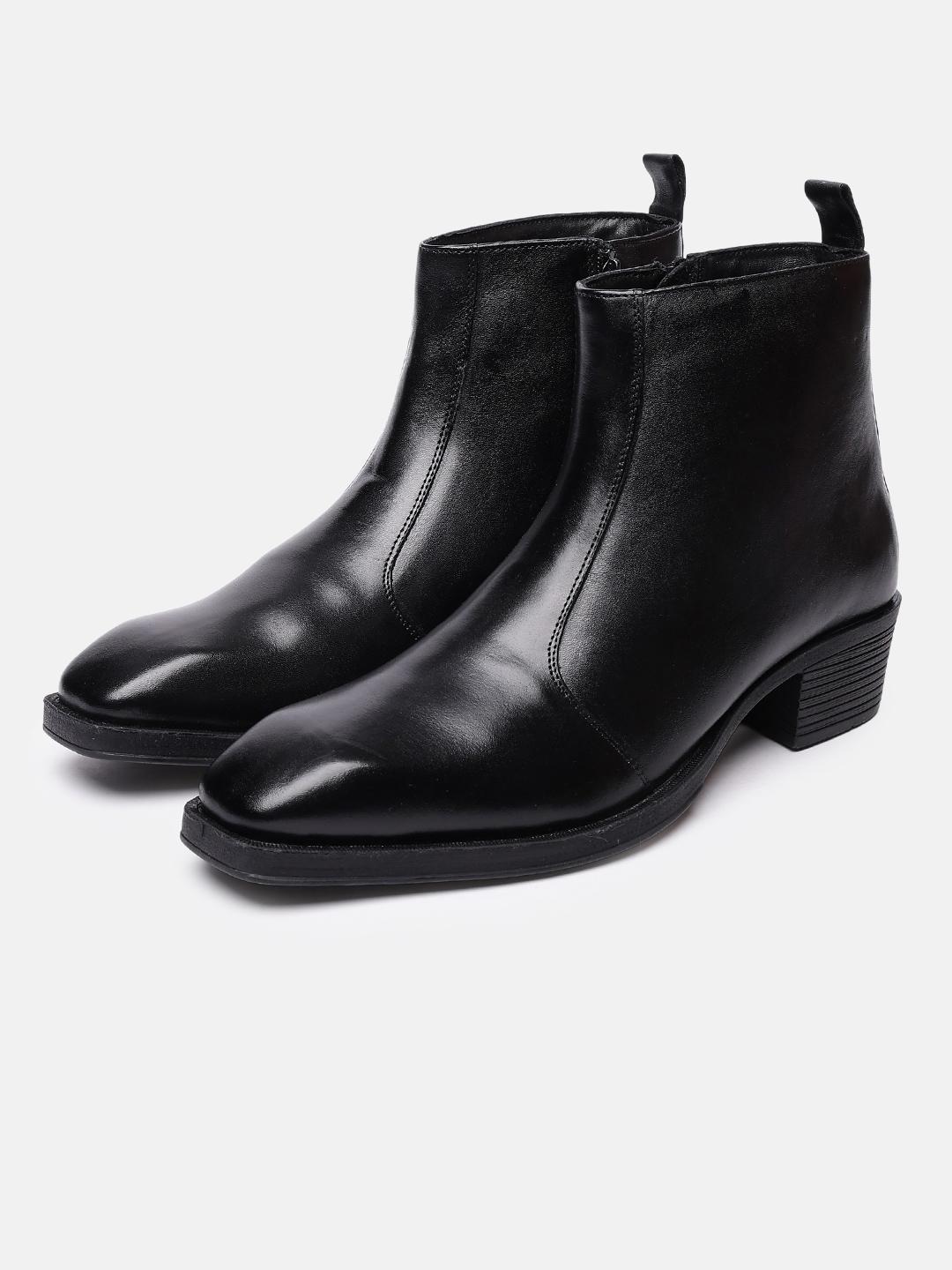 Kenneth Cole Men Regular Leather Boots - Image 1