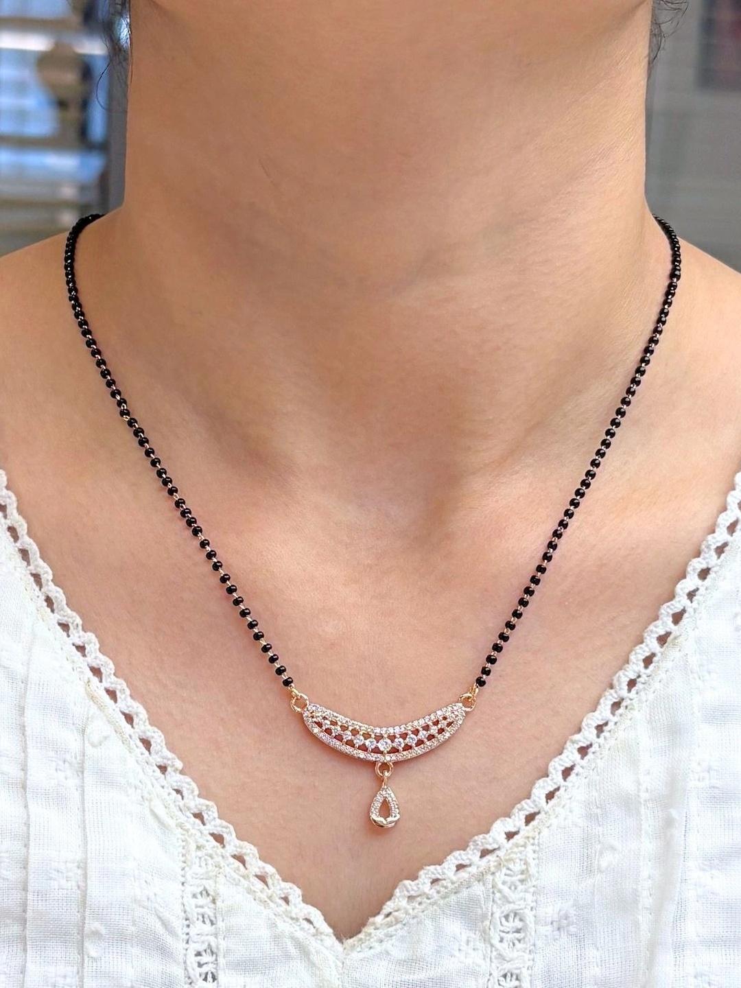 Buy Zeraki Jewels Gold Plated Mangalsutra - - Accessories for Women