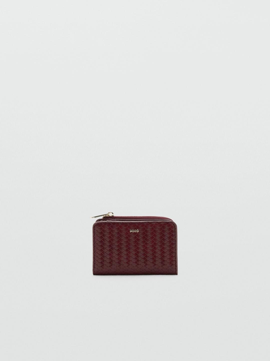 Buy MANGO Women Woven Design Two Fold Wallet - - Accessories for Women