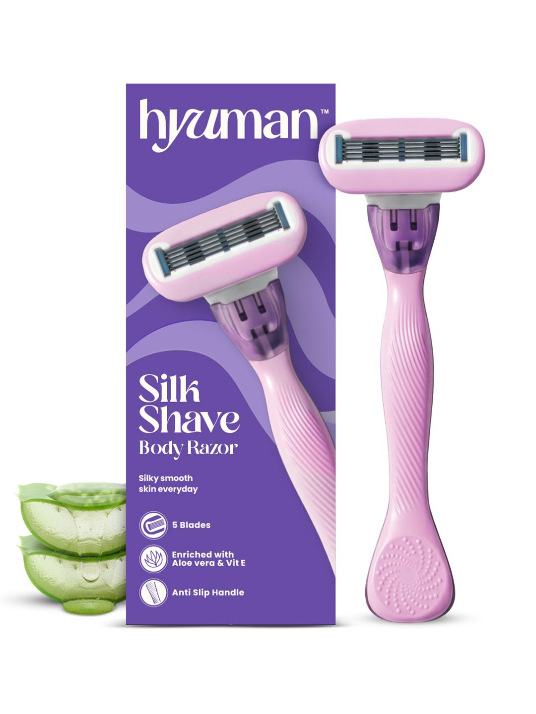 Body's Shaving Razor Buy HYUMAN Silk Shave Body Shaving Razor - Shaving And Hair Removal for ...