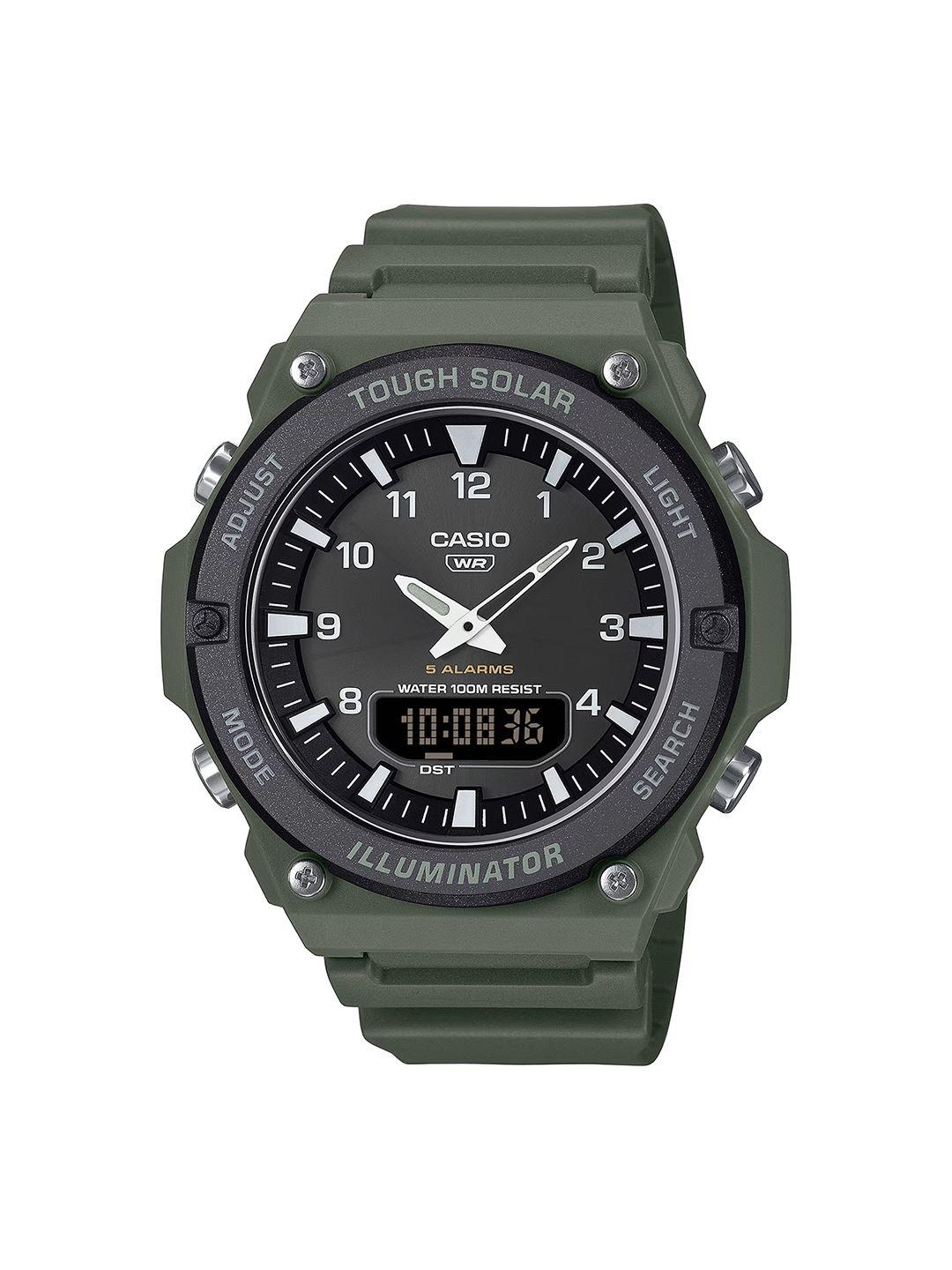 Buy CASIO Men Dial & Straps Analogue And Digital Solar Powered Watch AD287 - - Accessories for Men
