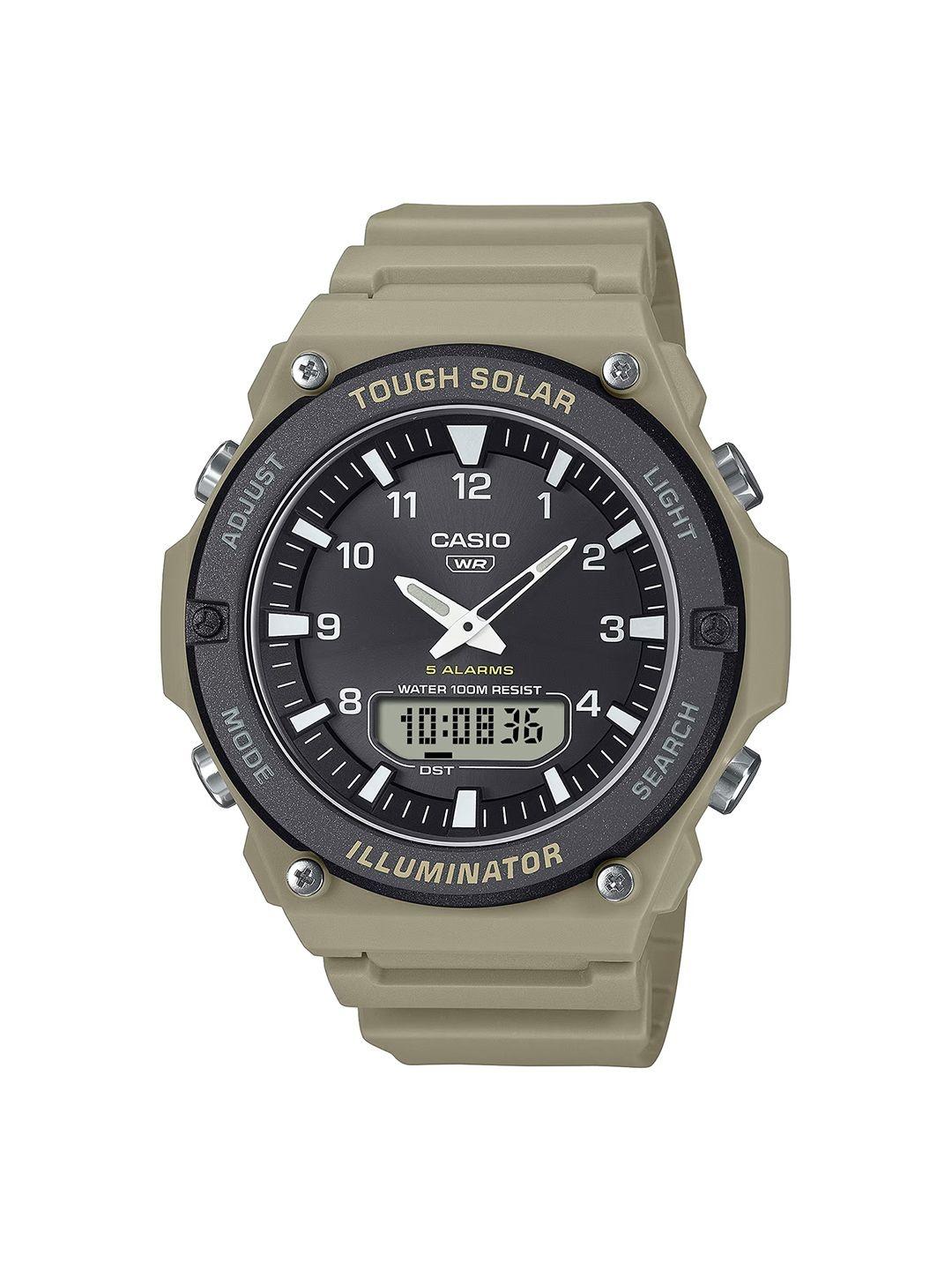 Buy CASIO Men Dial & Straps Analogue And Digital LED Backlight Solar Powered Watch AD288 - - Accessories for Men