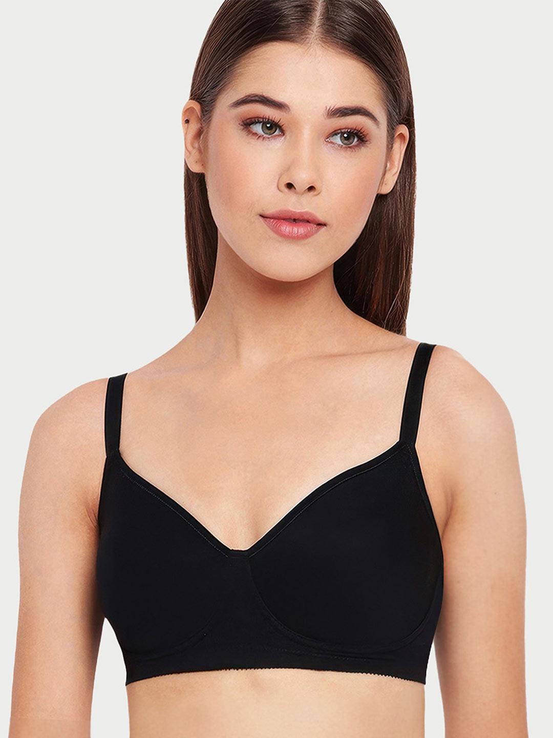 Buy Enamor Non Padded Non Wired Full Coverage Fab Cool Side Support Shaper Cotton T Shirt Bra - - Apparel for Women