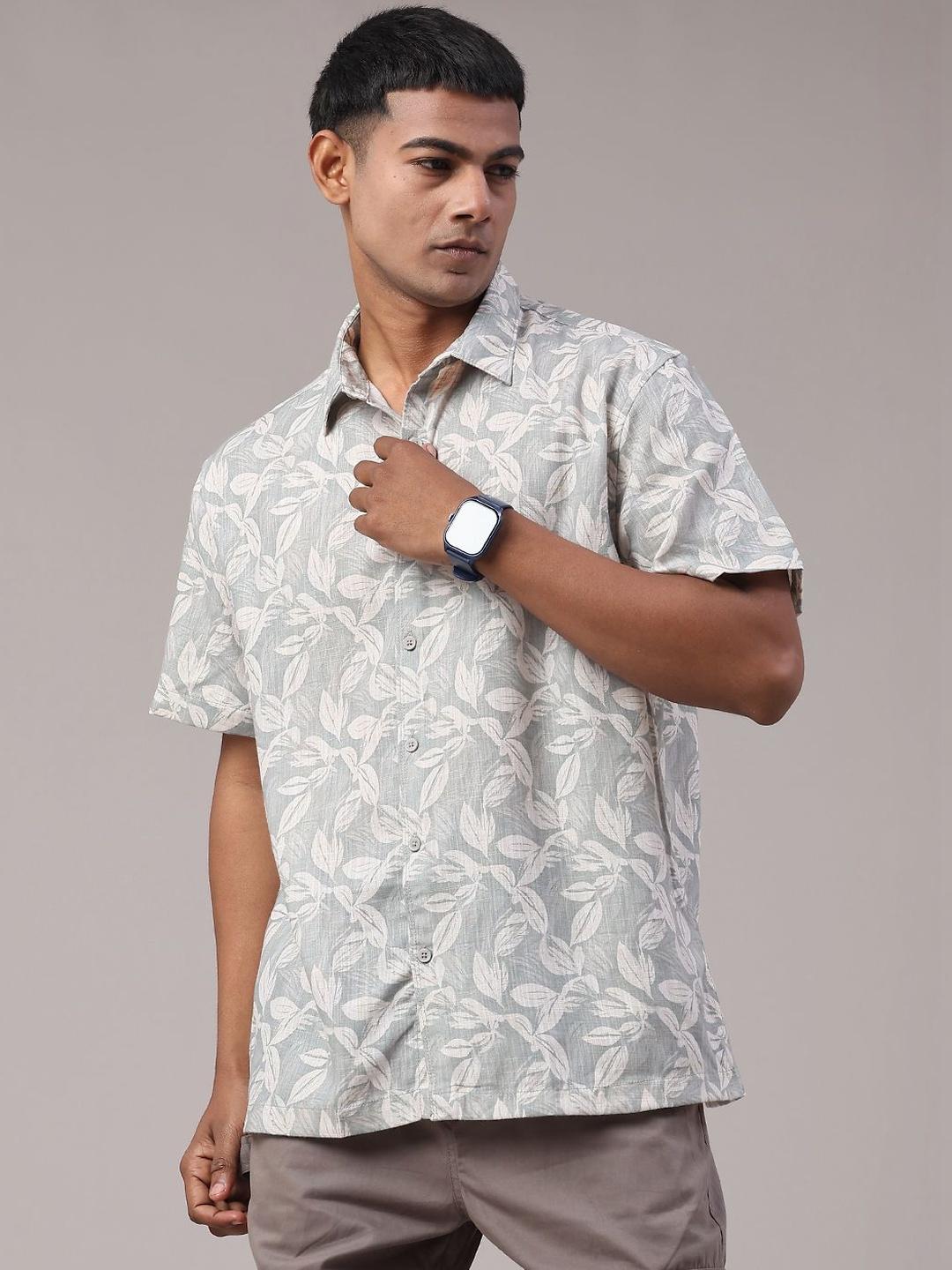 Buy V Mart Men Floral Printed Casual Shirt Shirts for Men 39964035 — free download
