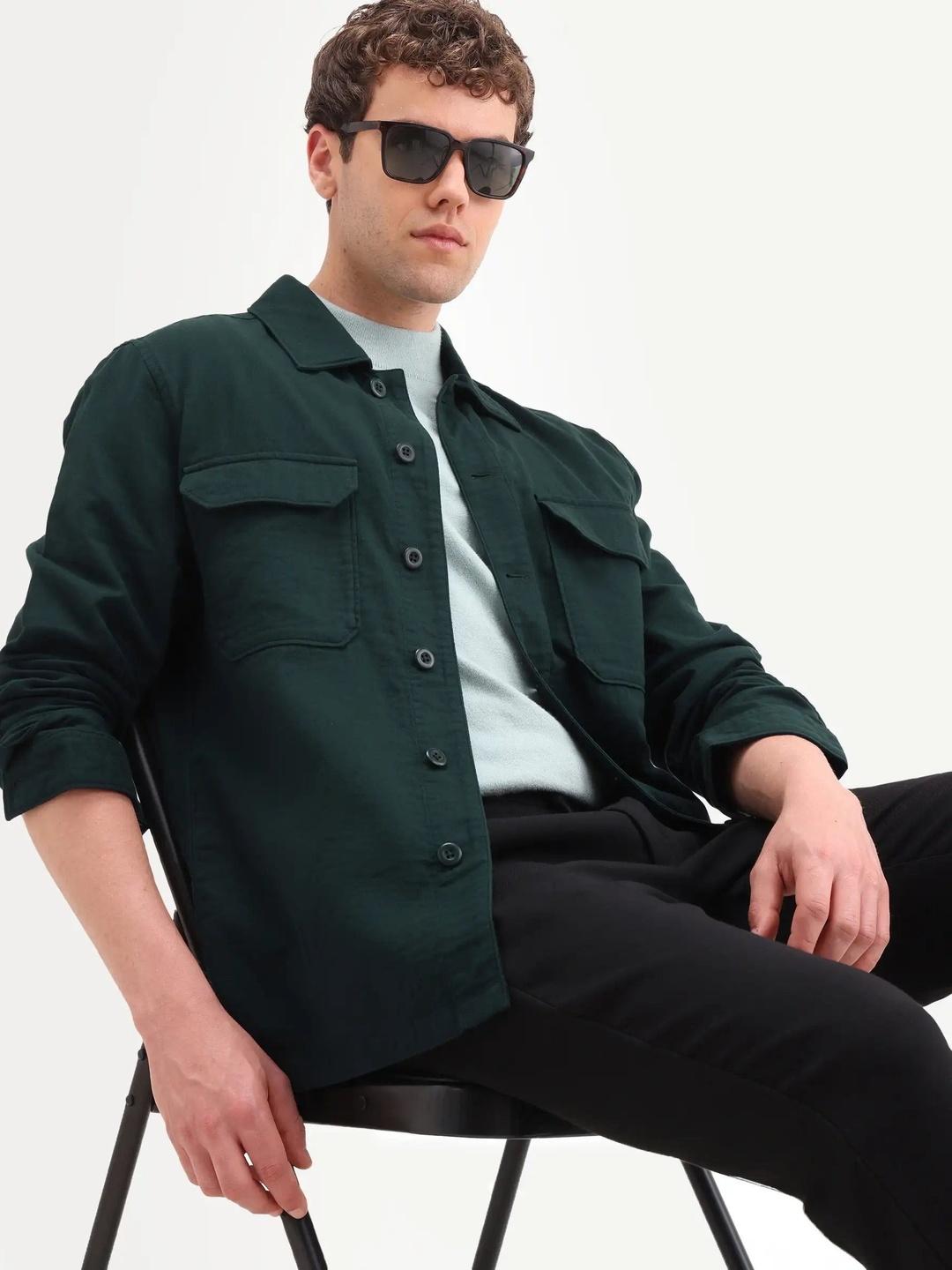 Rare Rabbit Jacket Hoodie Buy RARE RABBIT Men Solid Prest Twill Spread Collar Button Front ...