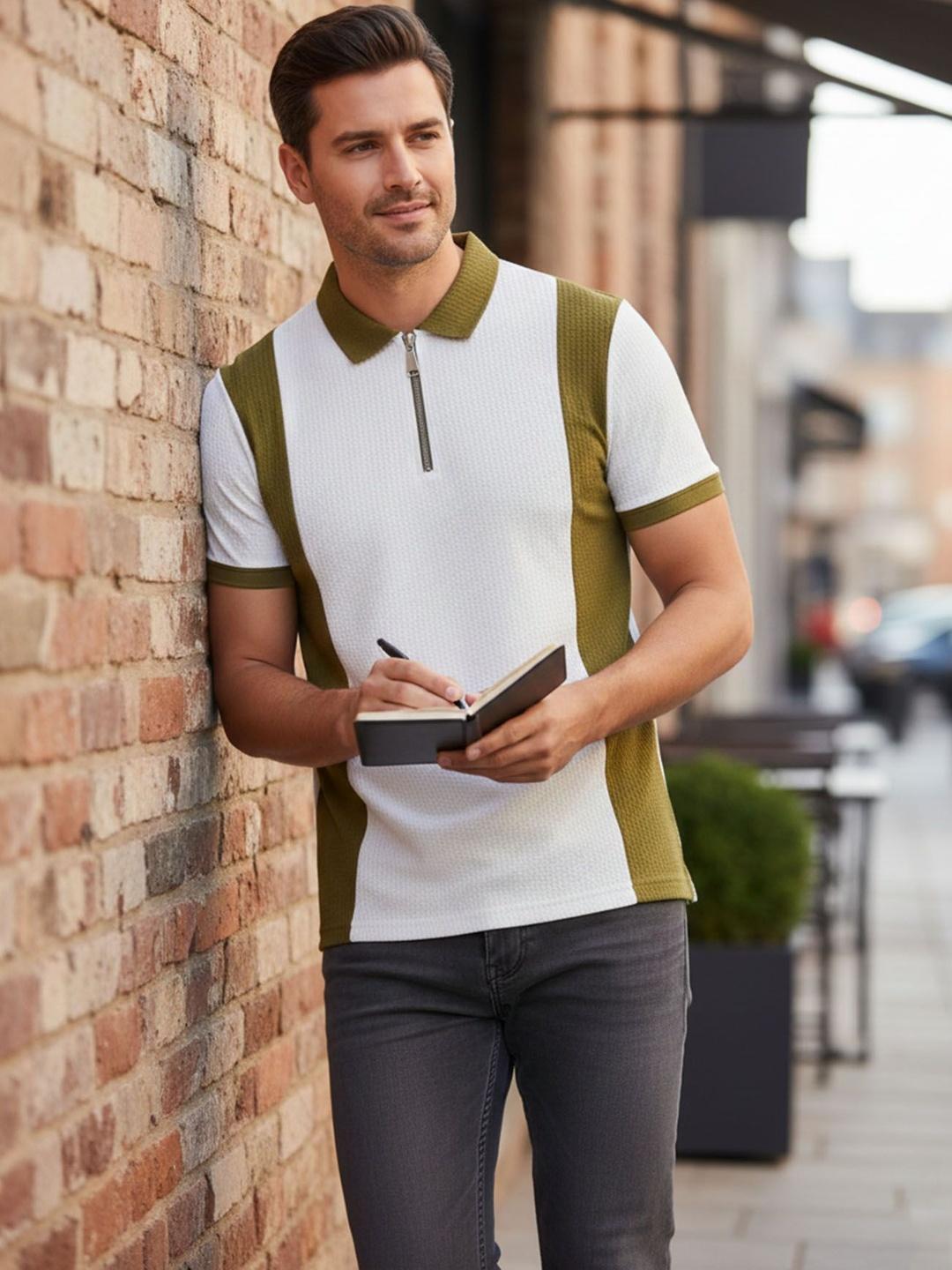 Buy AUSK Men Polo Collar T Shirt - Tshirts for Men 40099654 | Myntra