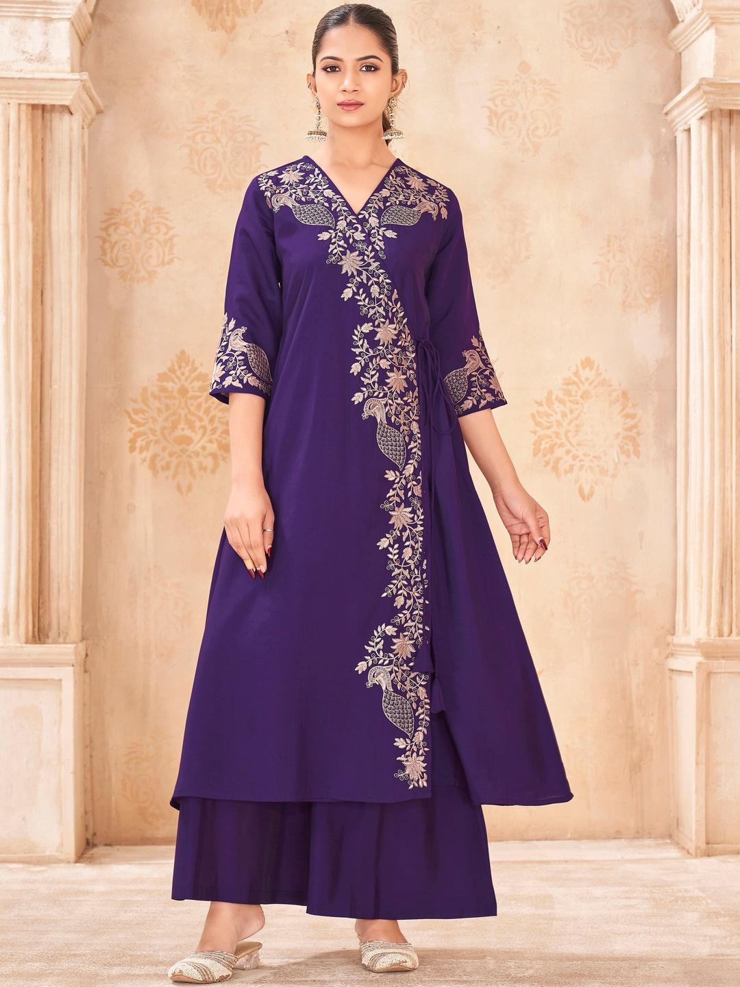 Buy Tikhi Imli Bohemian Embroidered Tunic With Pal…