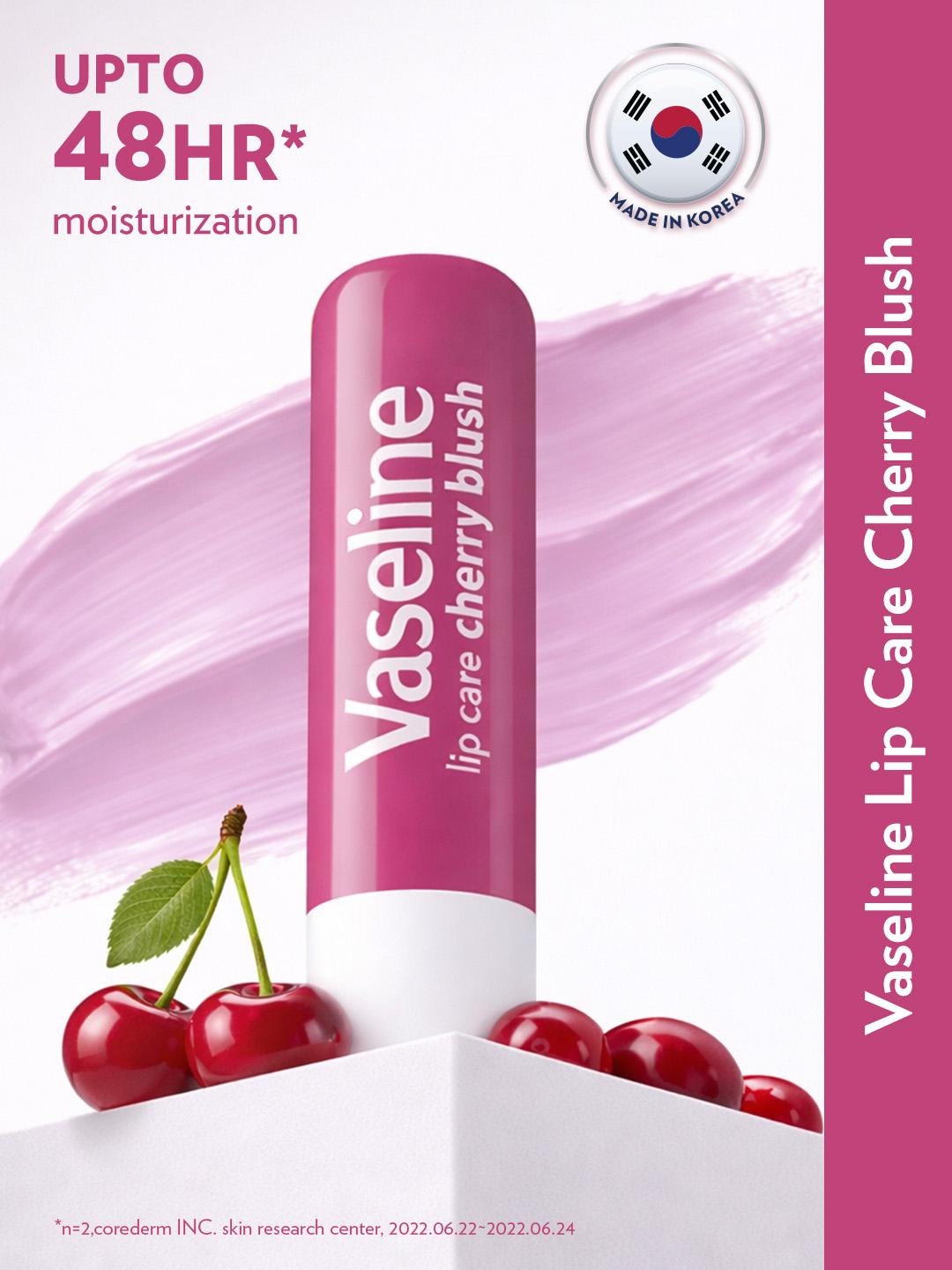 Buy Vaseline Lip Care Tinted Lip Balm Stick For 48Hr Moisturization 4.8 G Cherry Blush - - Personal Care for Women