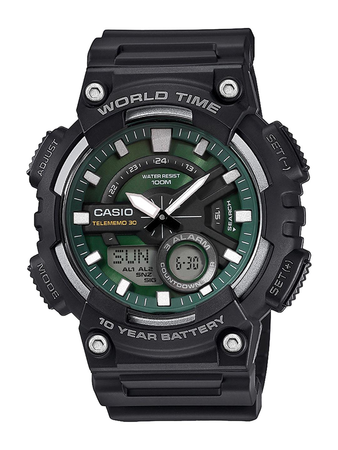 Buy CASIO Men Dial & Straps Analogue And Digital Alarm Watch AD289 - - Accessories for Men