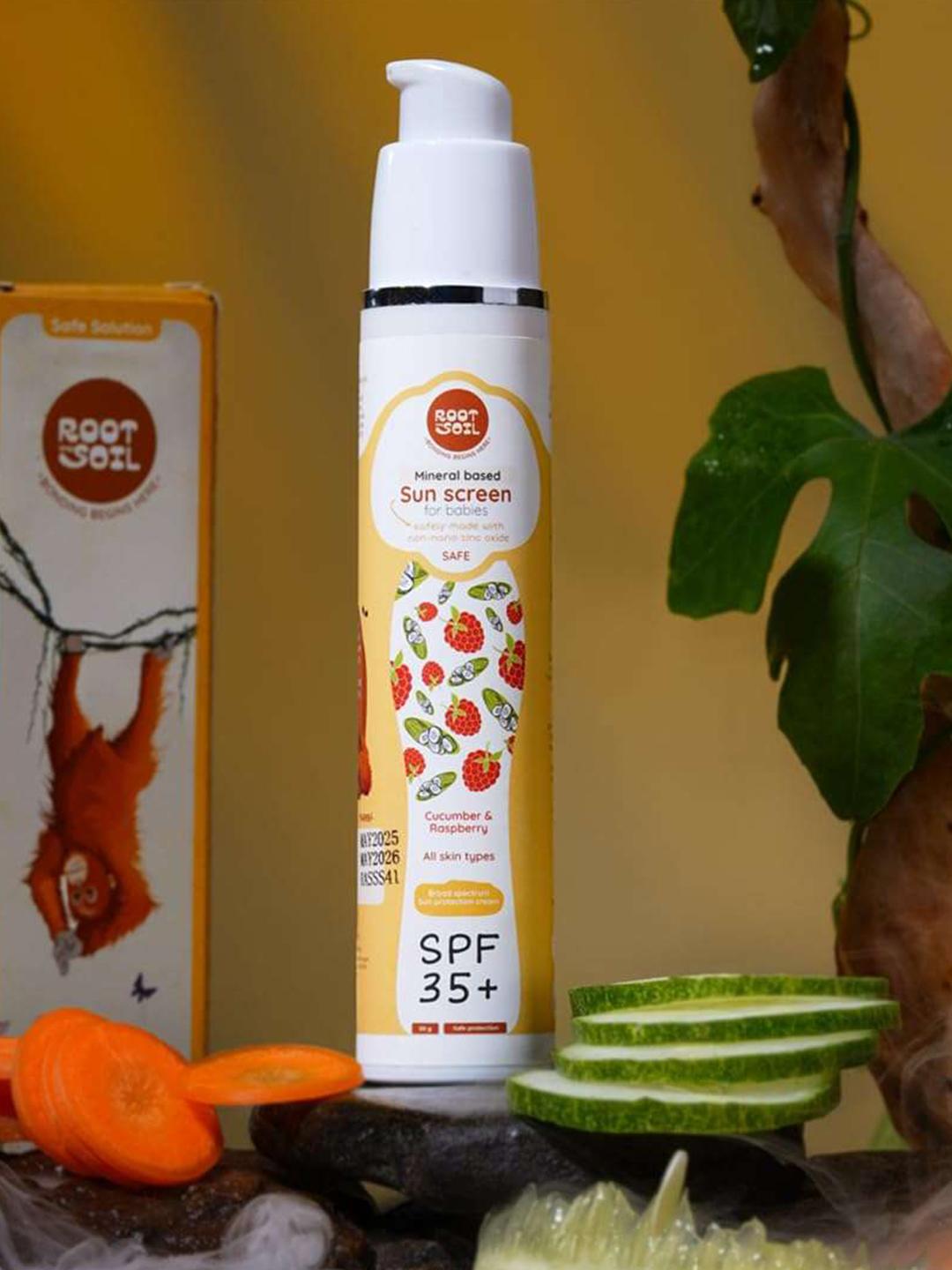 Buy Root And Soil Baby Safe Sunscreen With SPF 35+   50 G -  - Personal Care for Unisex Kids