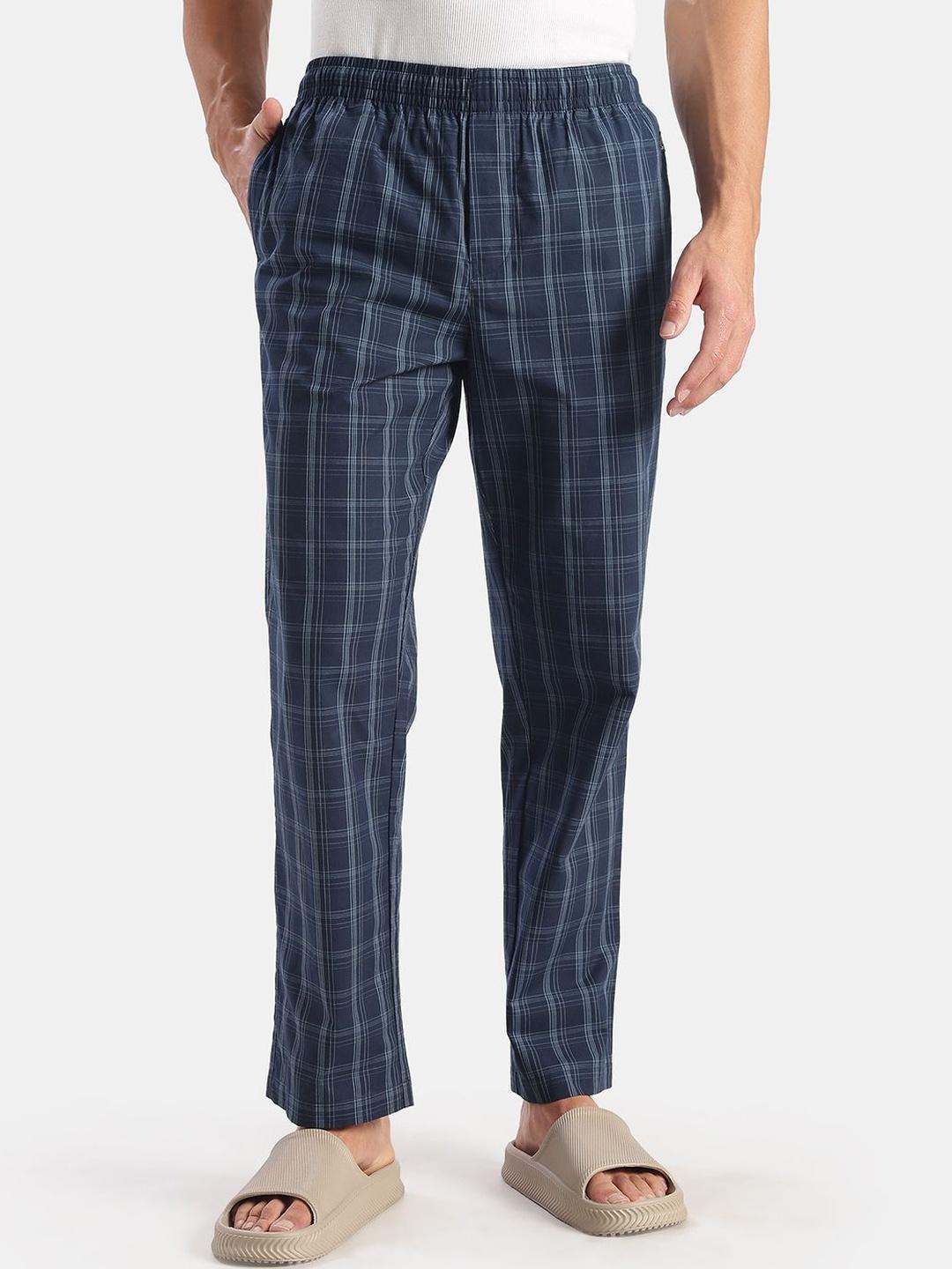Buy Jockey Super Combed Cotton Woven Fabric Regular Fit Checkered ...