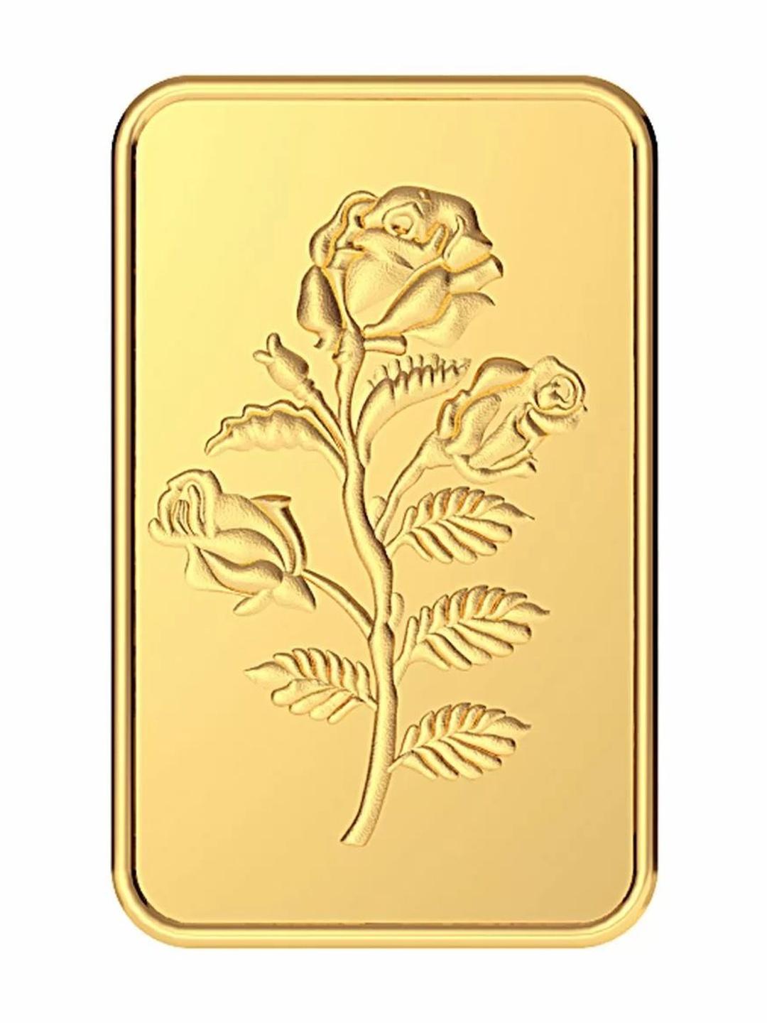 Buy Malabar Gold & Diamonds 24KT 999 Purity Rose Gold Coin 10 G - - Accessories for Women