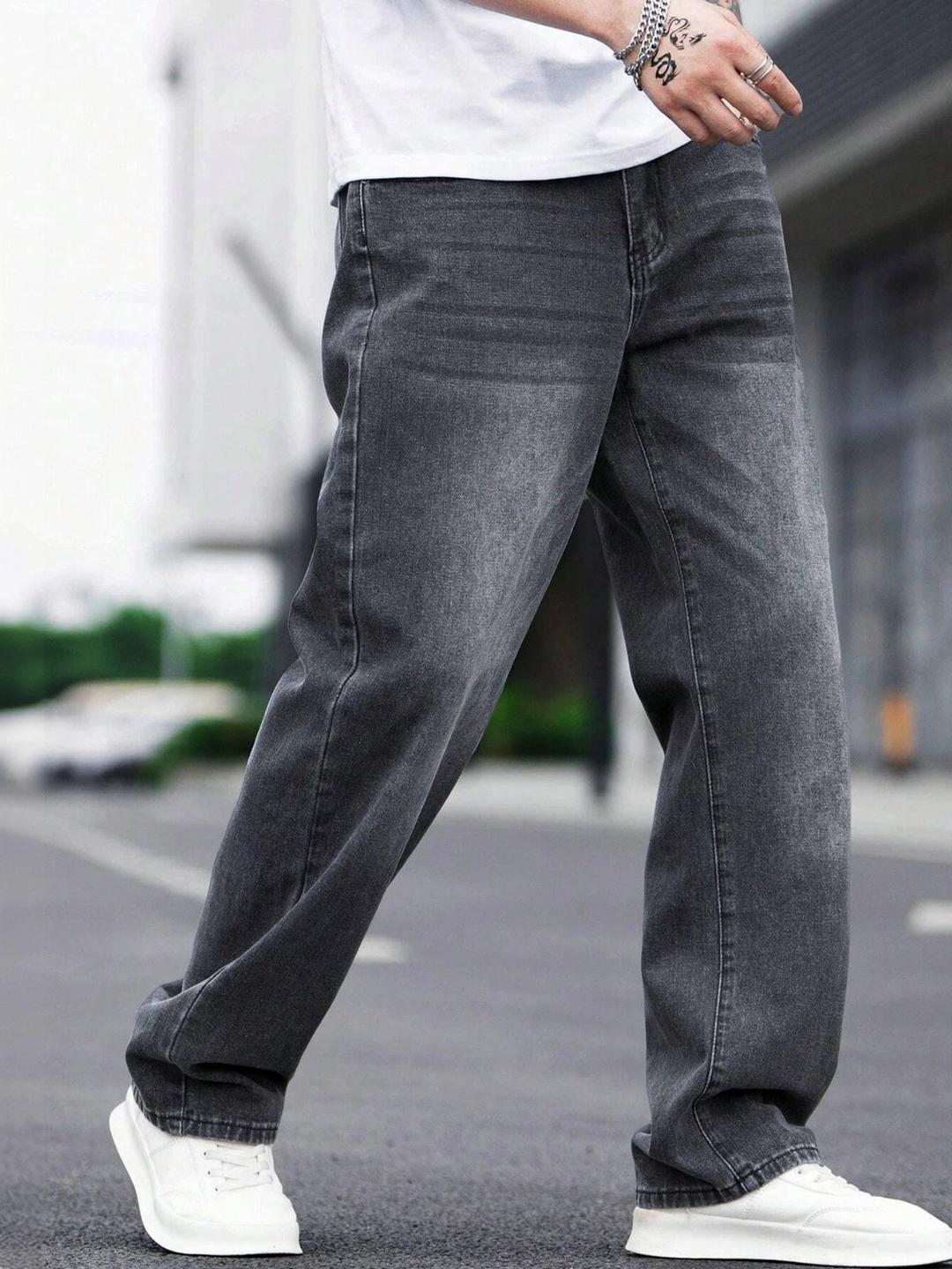 Buy BREXX Men Comfort Mid Rise Light Fade Stretchable Jeans - Jeans for ...