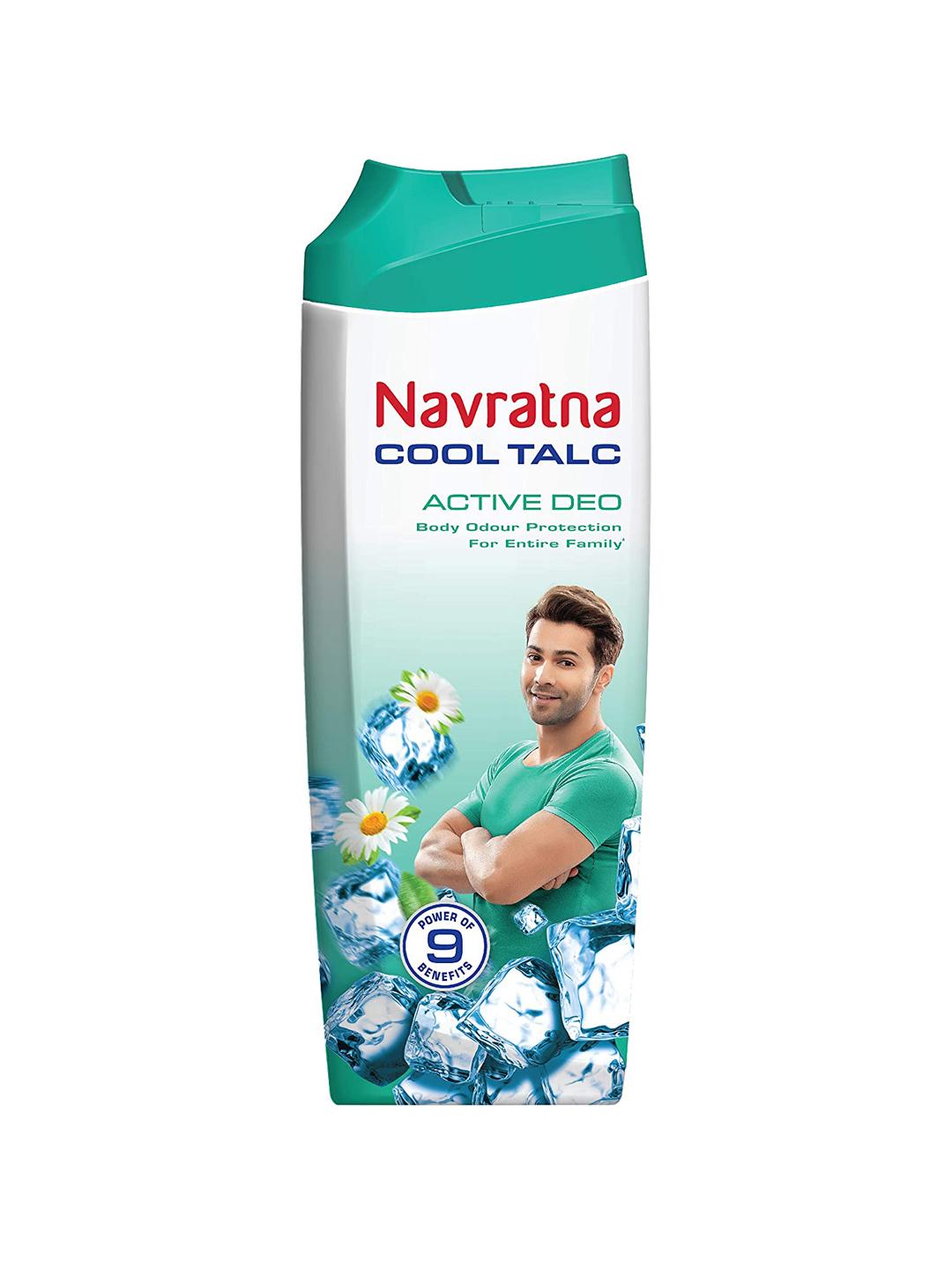 Navratna Active Deo Cool Talc 400 g