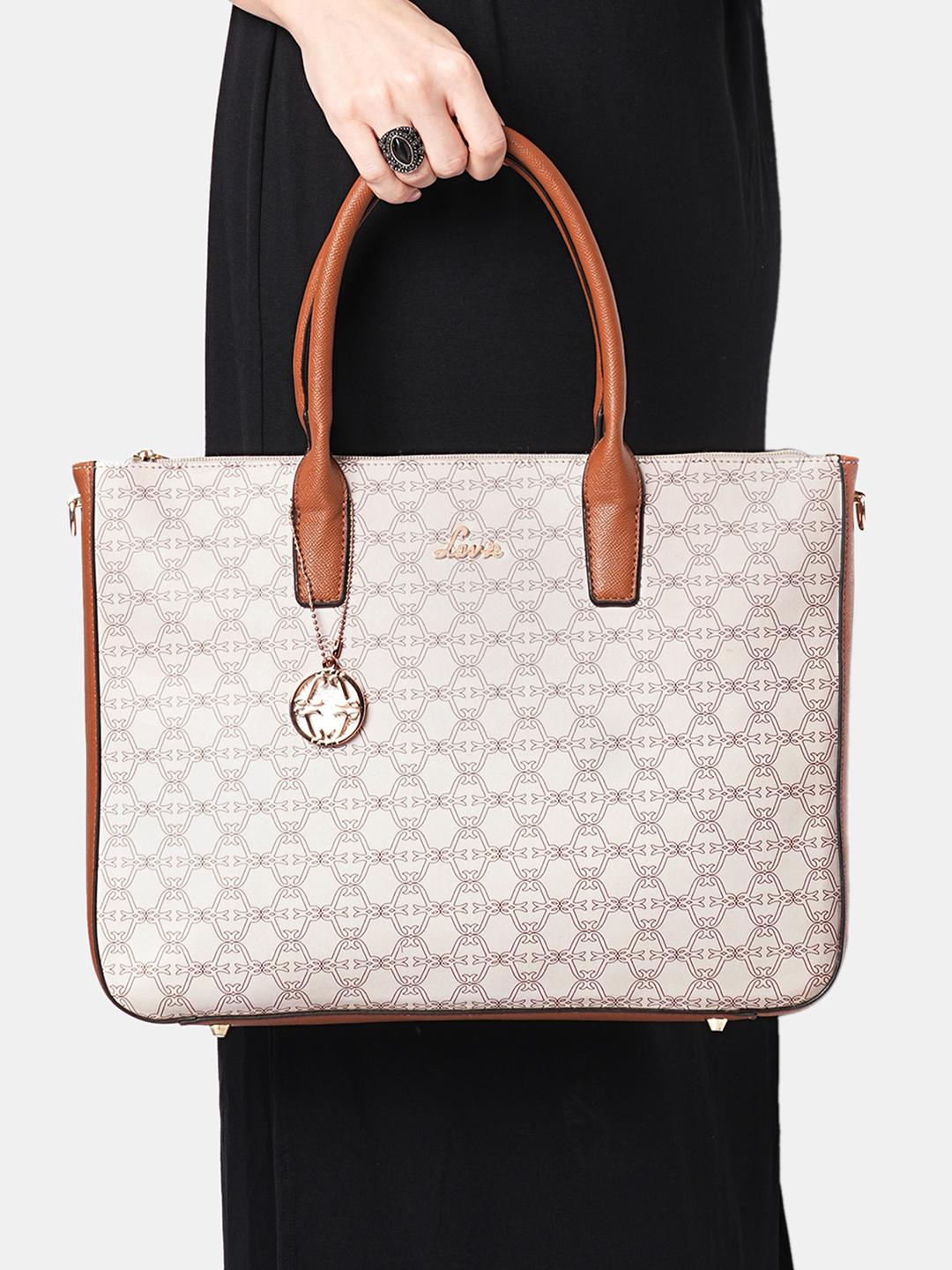 Buy Lavie Women Monoprint Raily Plus 15 Inch Laptop Tote Handbag - - Accessories for Women
