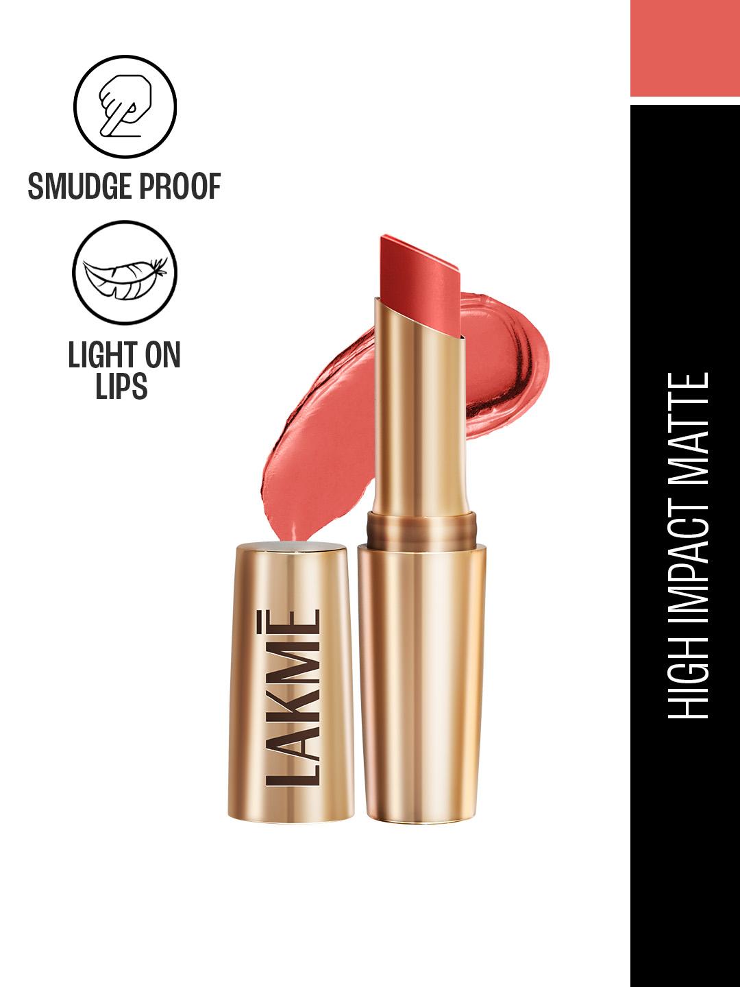 Buy Lakme 9to5 Powerplay Priming Matte Lipstick With Vit E Lasts 16Hr 3.6g Coral Date - - Personal Care for Women