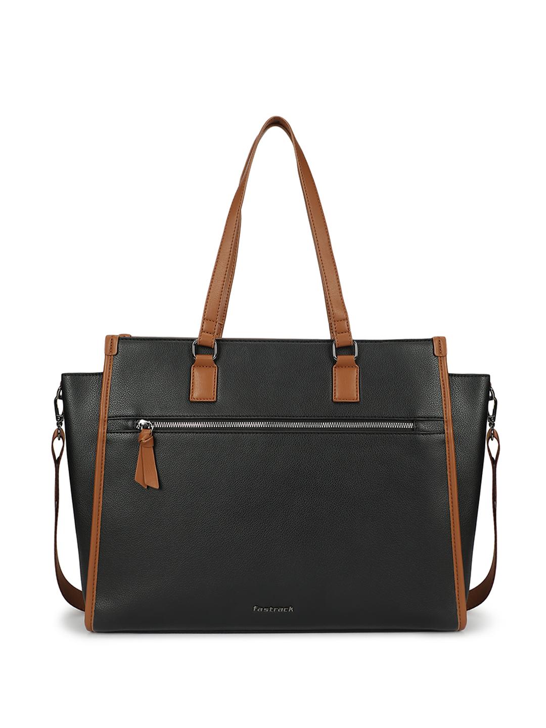 Buy Fastrack Women Black Powercarry Laptop Tote With 15