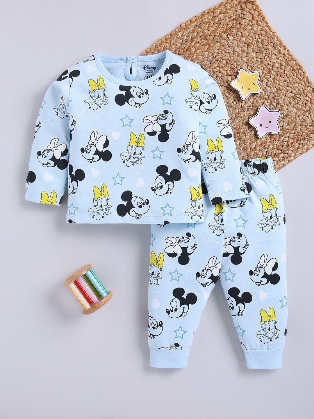 Buy YK Disney Girls Printed T Shirt With Pyjamas - - Apparel for Girls