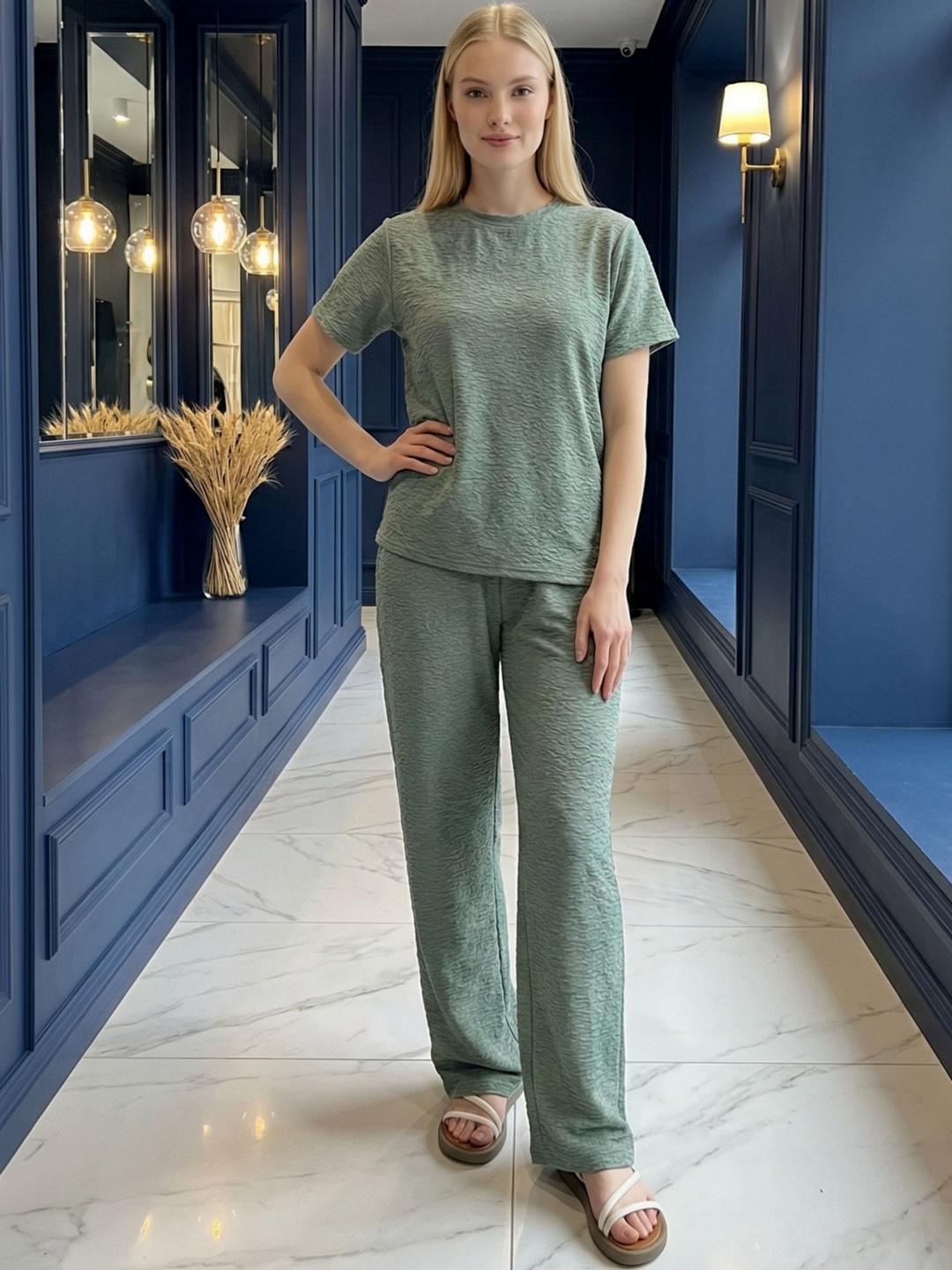 Buy SAKARMAA Women Top & Trousers Co Ords - - Apparel for Women