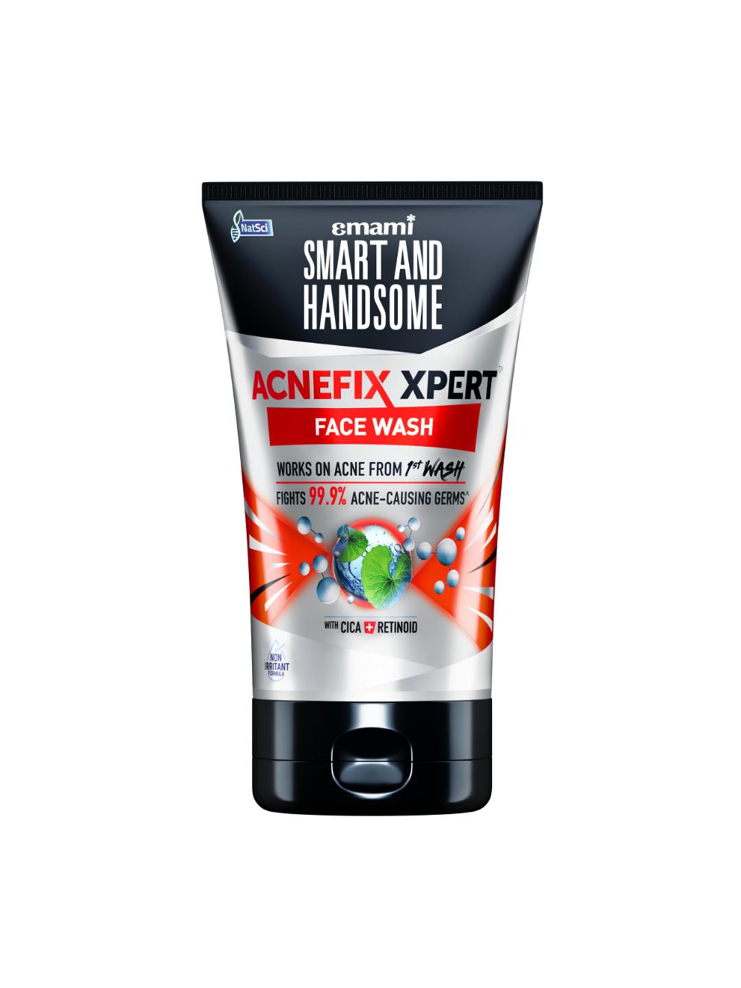 Smart and Handsome Acnefix Xpert Face Wash With Cica & Retinoid - 100g - 55% off at DetectaDeal