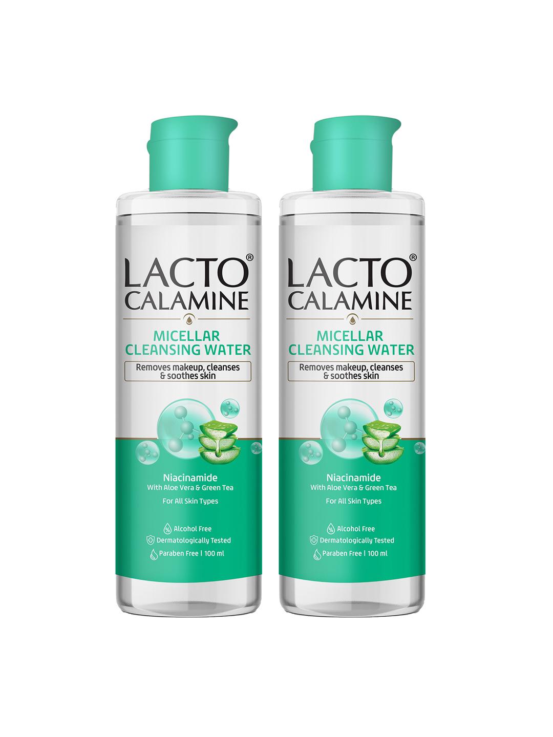 Buy Lacto Calamine Set Of 2 Micellar Cleansing Water With Aloe Vera ...