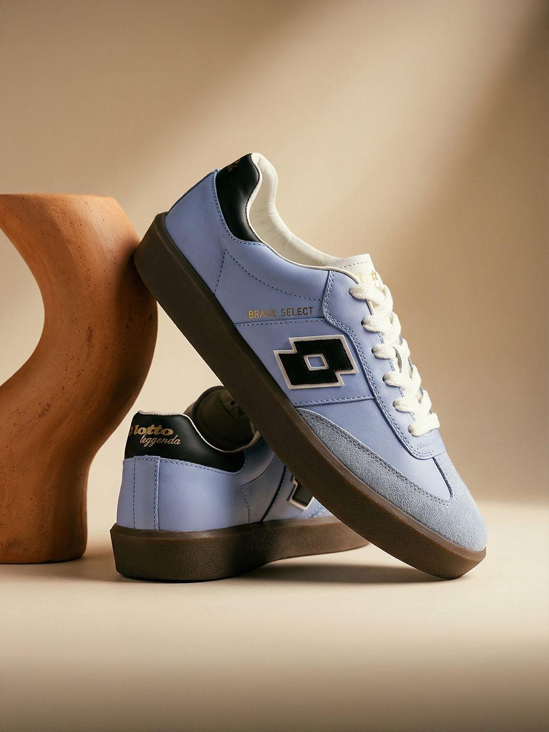 Lotto Men Brasil Select OG Powder Blue Sneakers - Image 1