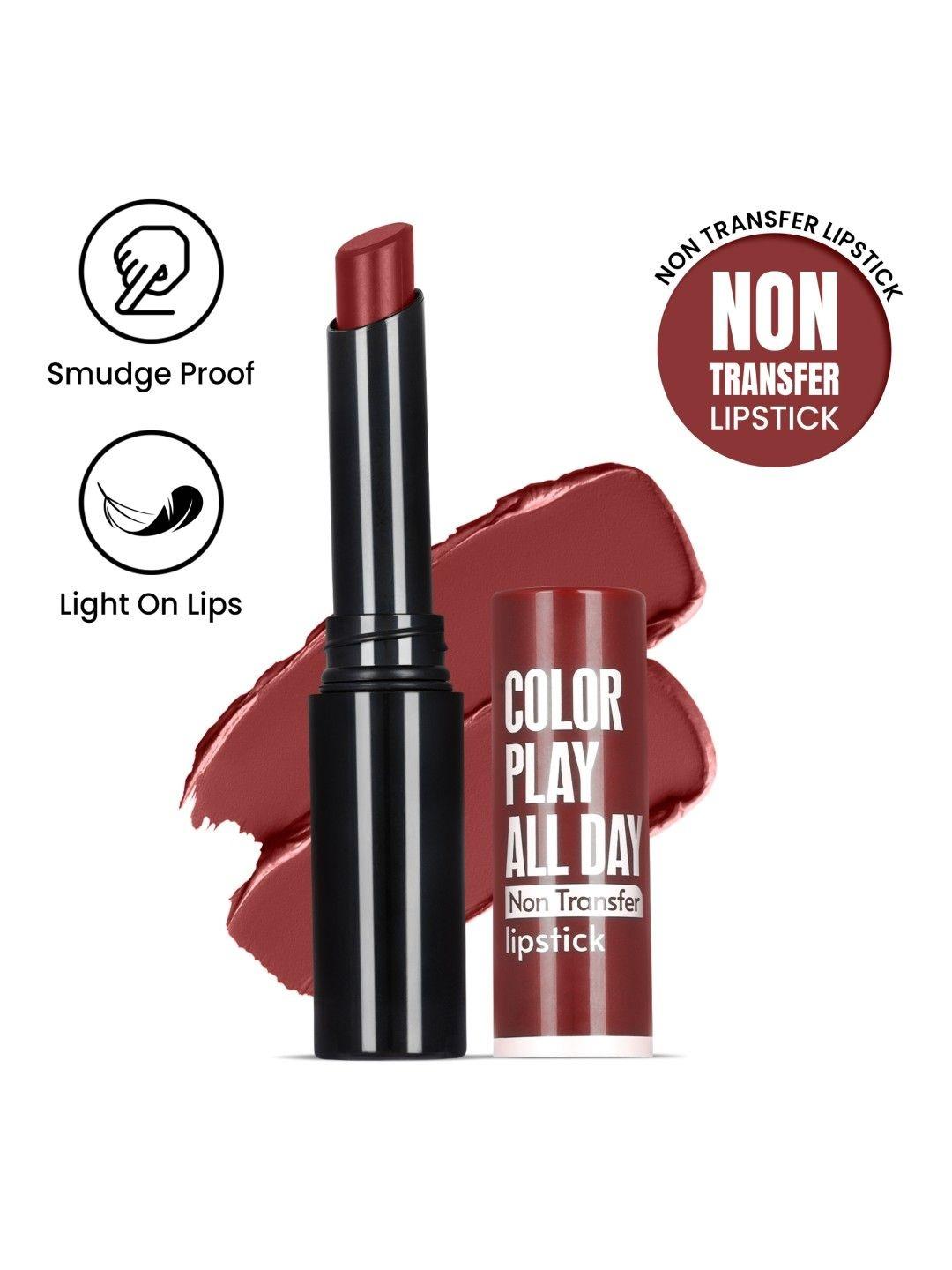Buy Fashion Colour All Day Non Transfer Lipstick   Brick Red 915   2 G -  - Personal Care for Women